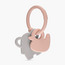 Giggles 2-Piece Duck and Elephant Silicone Teether with Ring Set-baby-feeding-teethers-image-1