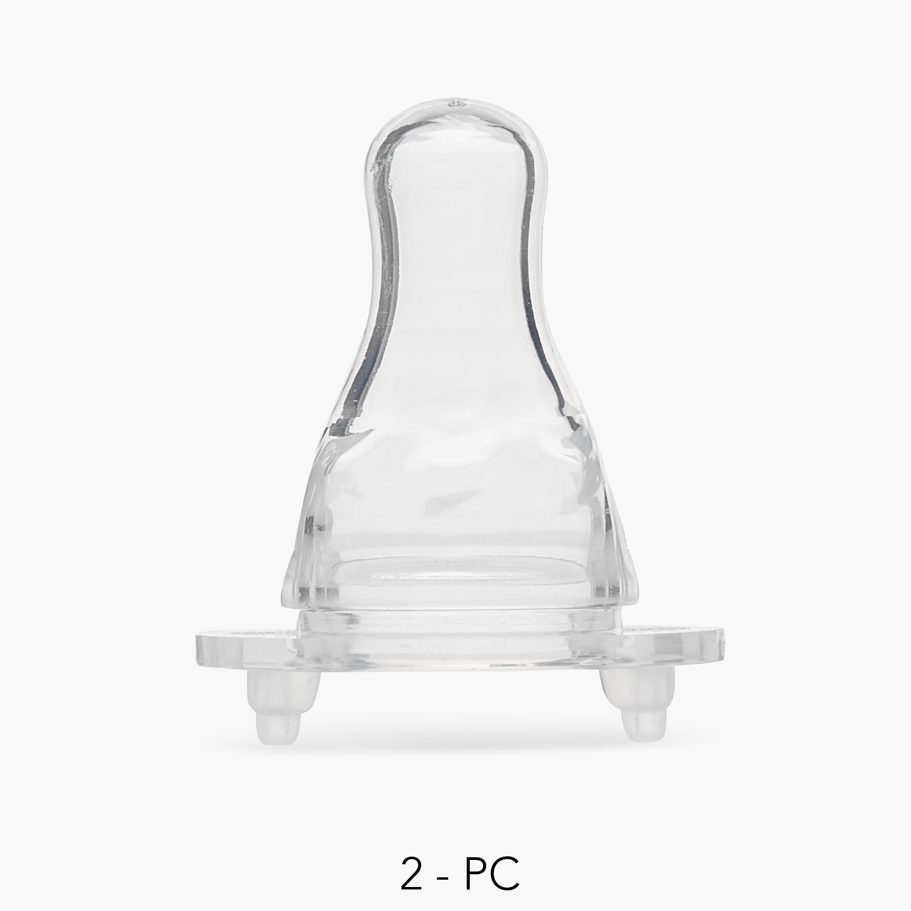 Giggles Slow Flow Silicone Teat - Set of 2-baby-feeding-feedingbottles-bottlesandteats-image-1