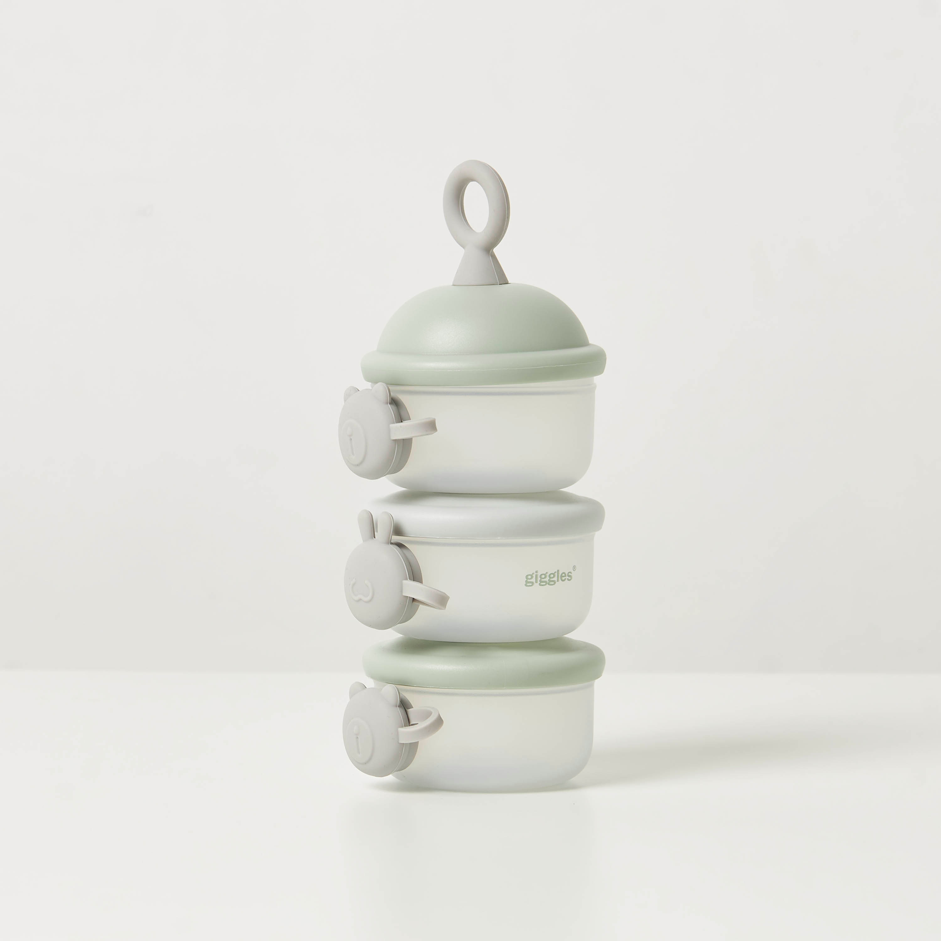Giggles Solid 3-Piece Milk Powder Container with Button and Hook-baby-feeding-accessories-image-2