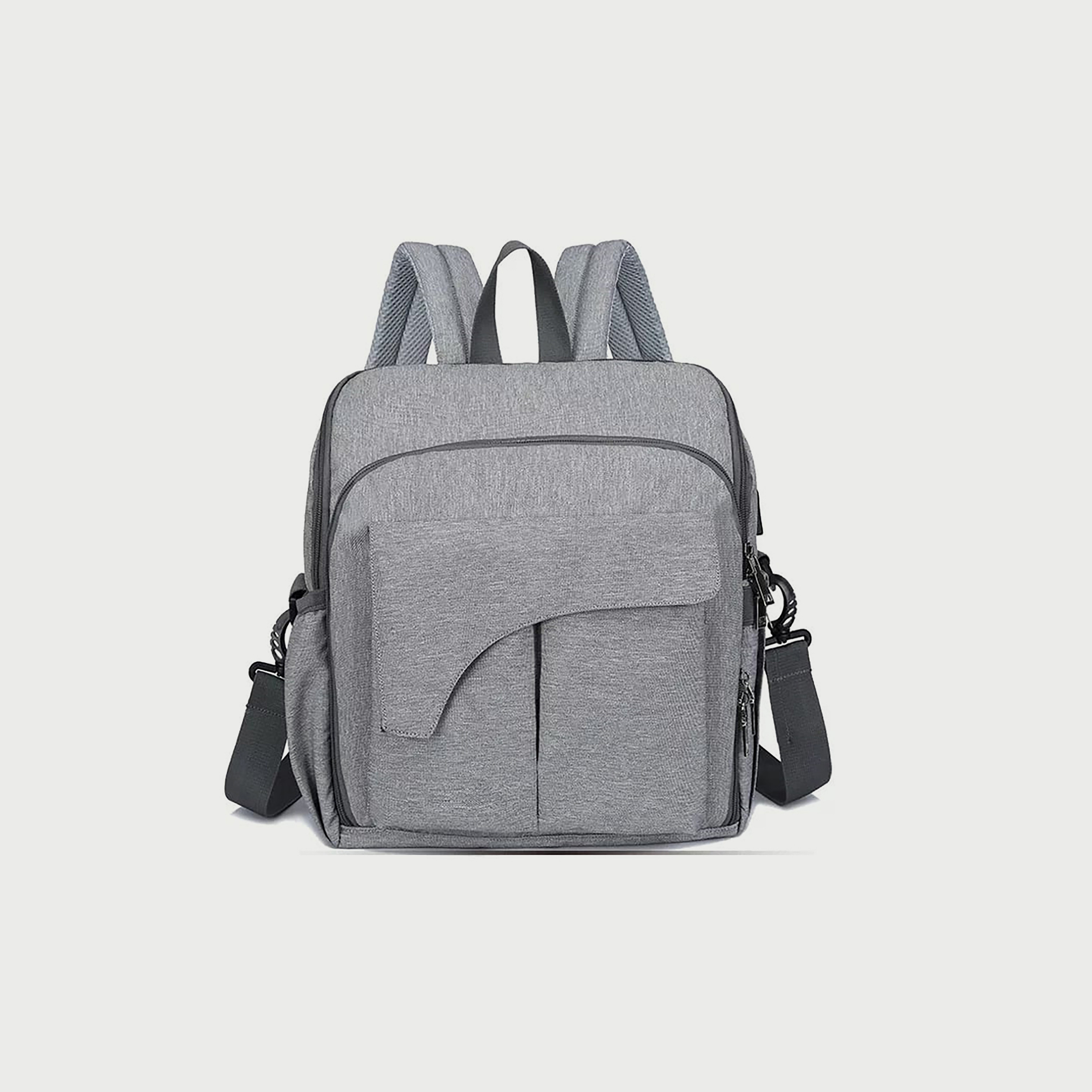 Babylove Mommy Nursing Bag, Grey-baby-diapering-diaperbags-image-1