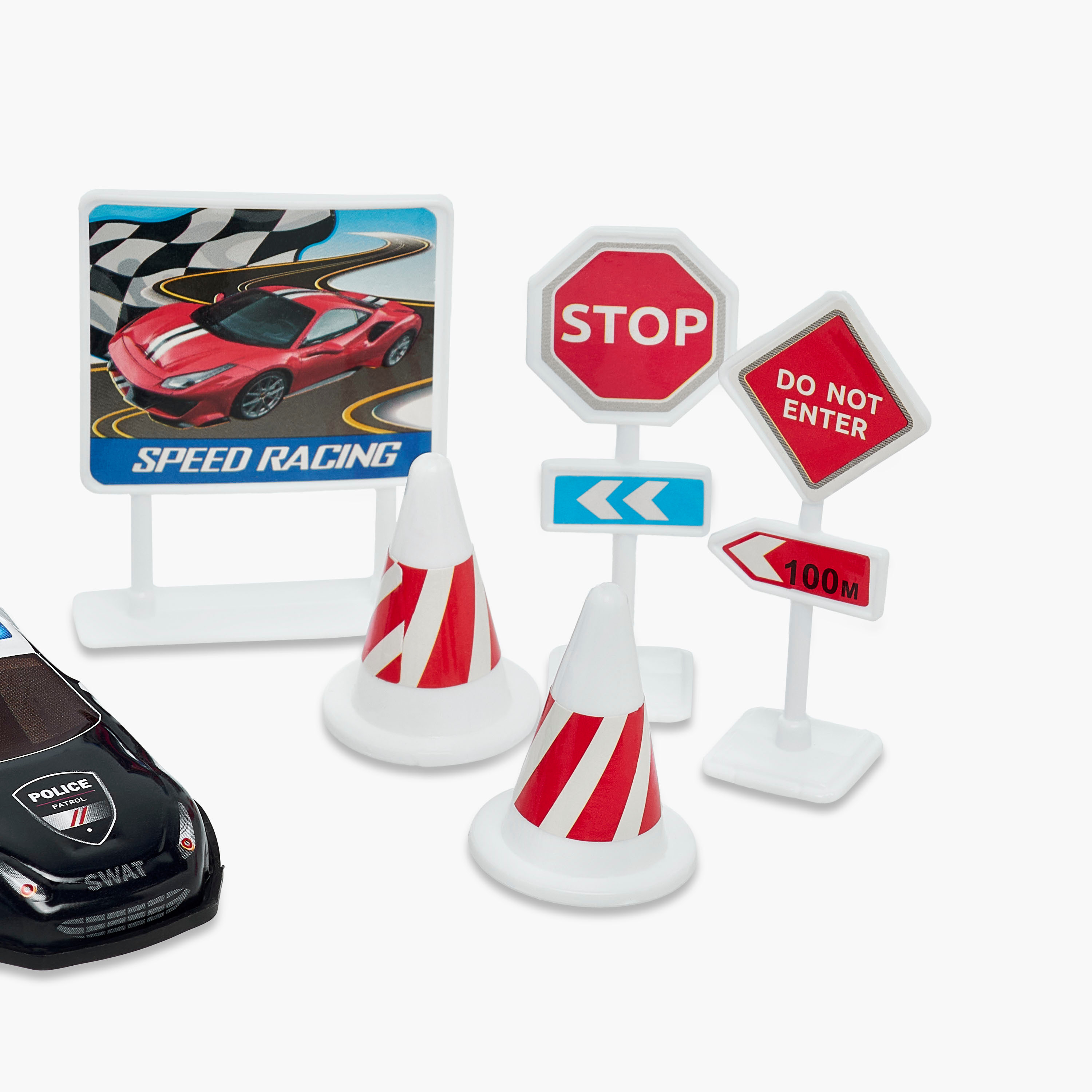 Gloo Police Car Playset-toys-playvehicles-vehicleplaysets-image-7