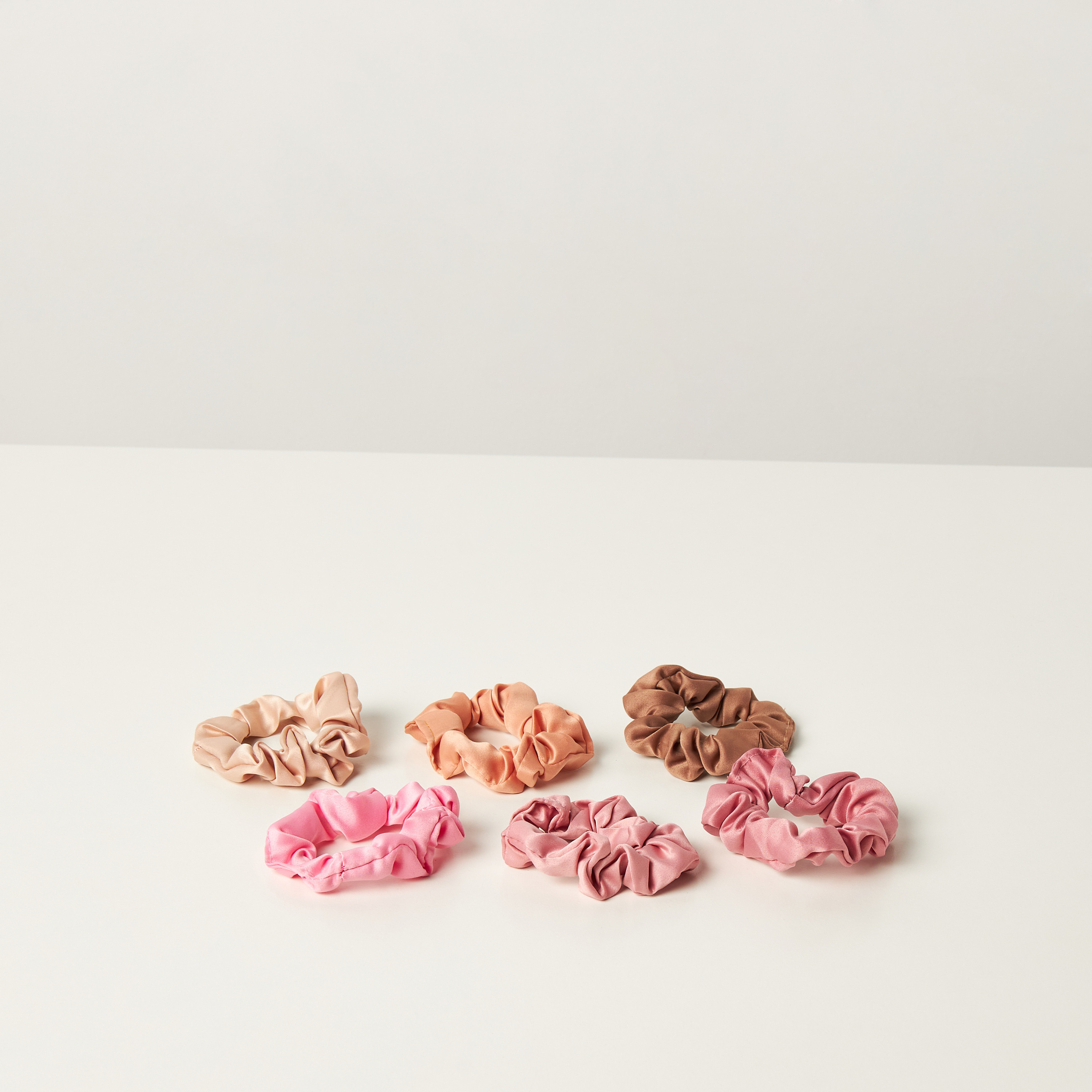 Charmz Solid Scrunchie  - Set of 6-girls-accessories-hairaccessories-image-1