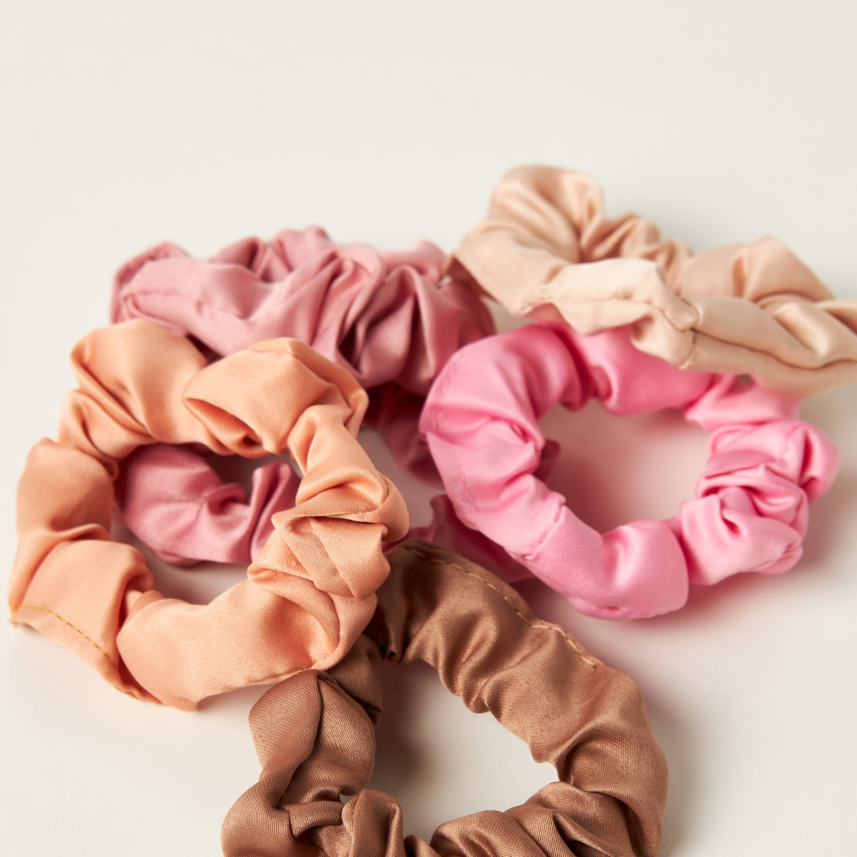 Charmz Solid Scrunchie  - Set of 6-girls-accessories-hairaccessories-image-3