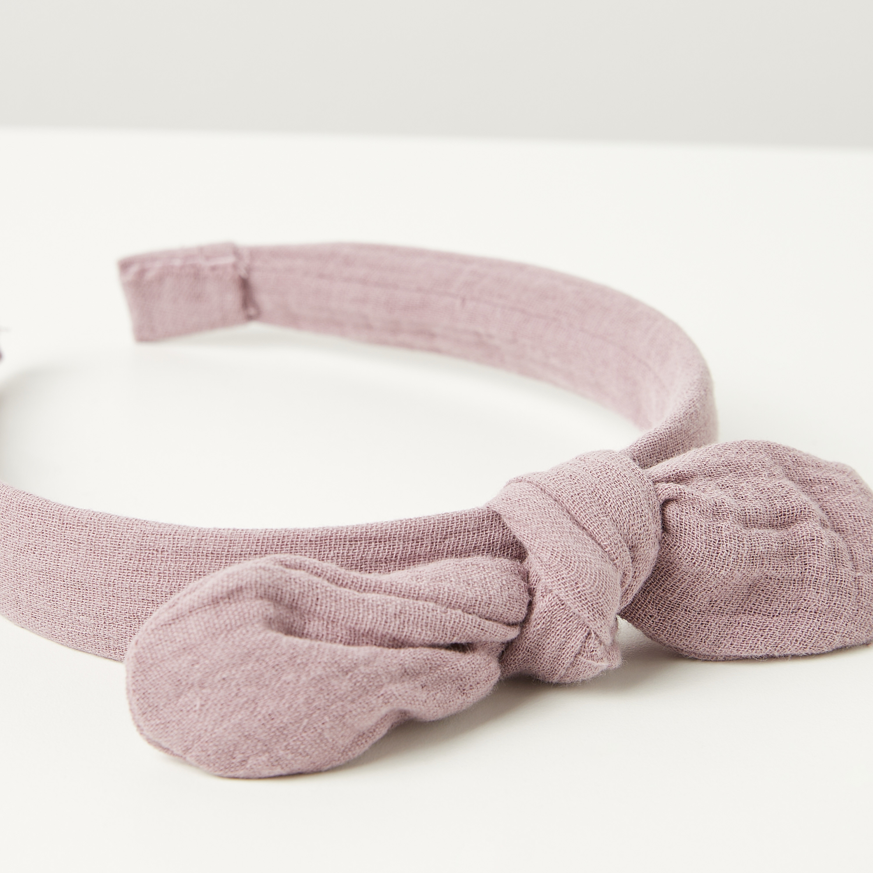 Charmz Solid Hairband with Knot Detail-girls-accessories-hairaccessories-image-3