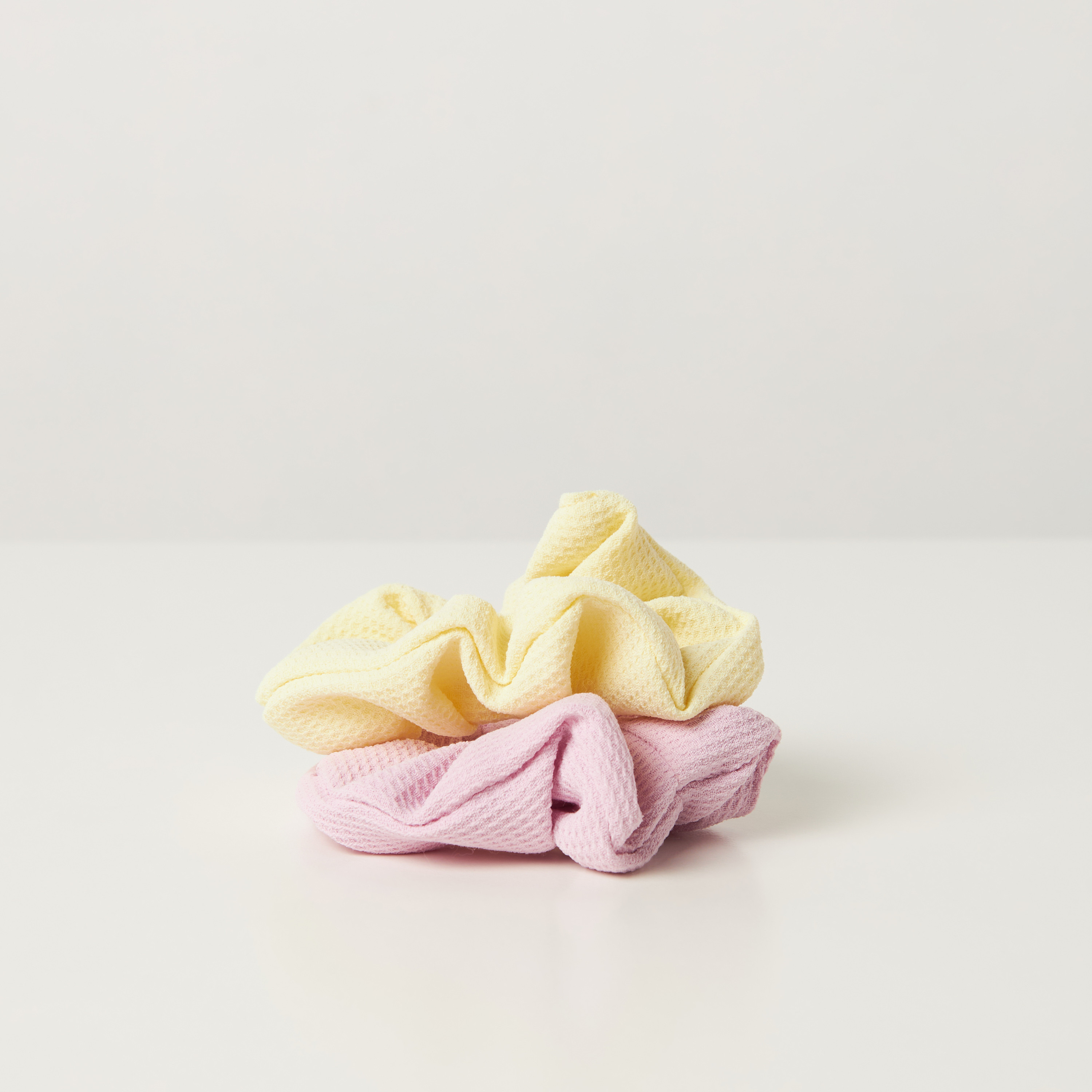 Charmz Textured Hair Scrunchie - Set of 2-girls-accessories-hairaccessories-image-1