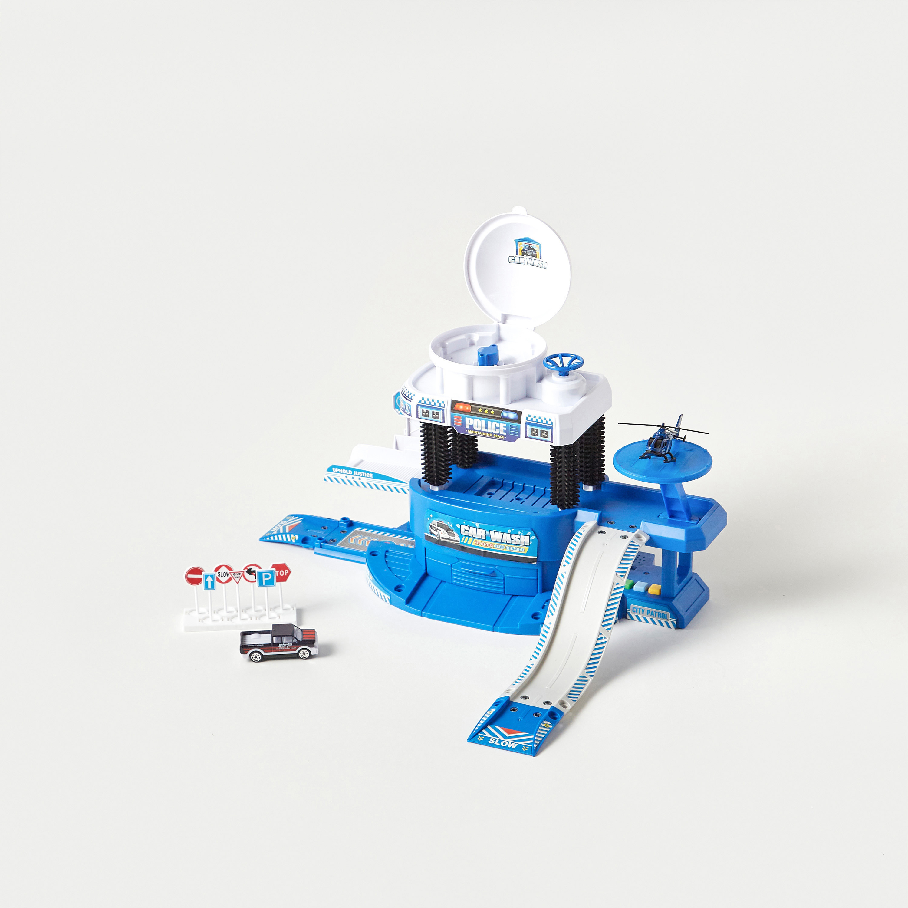 Xiao Bai Cai Car Wash Packing Lots Playset-toys-playvehicles-vehicleplaysets-image-2