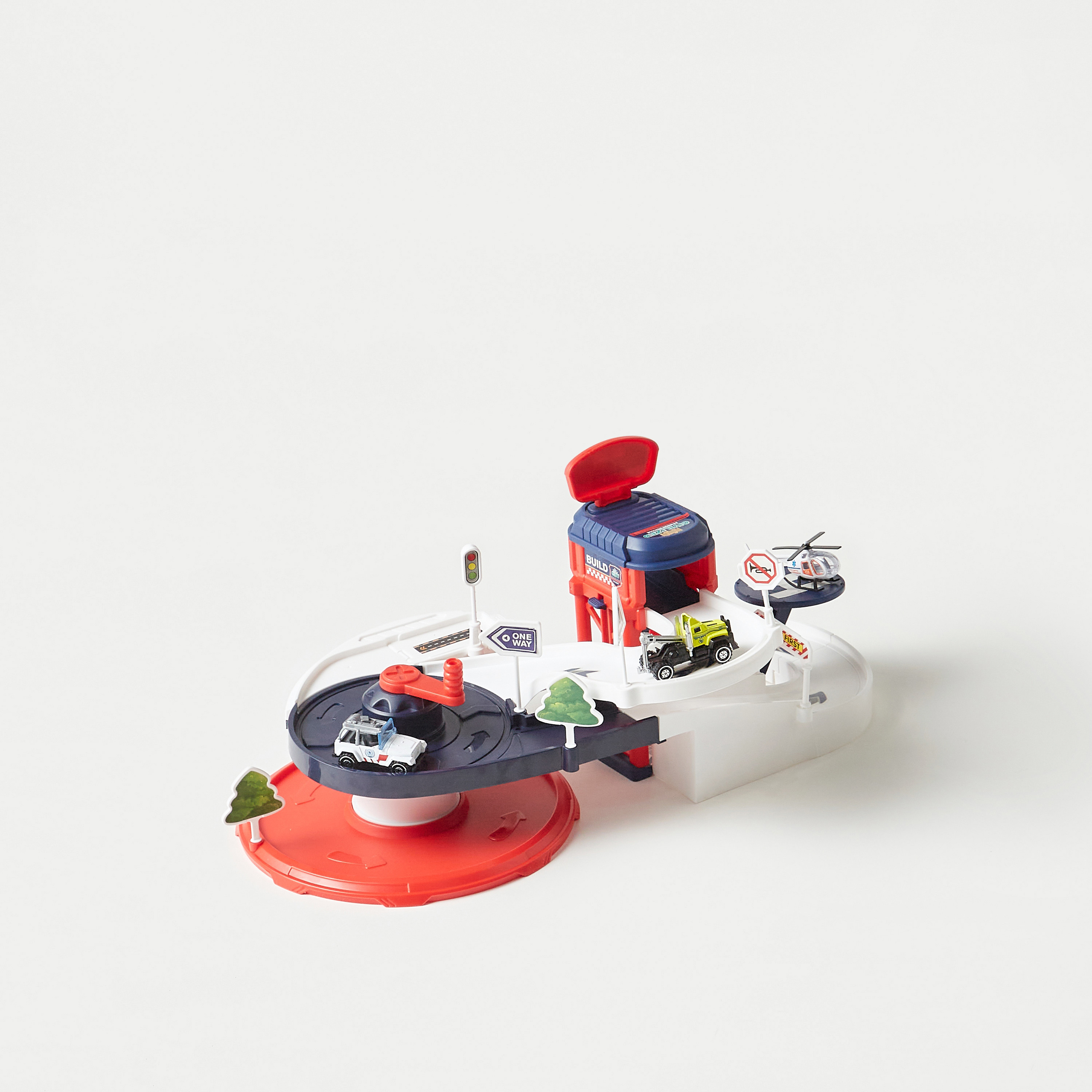 Xiao Bai Cai Parking Lot Playset-toys-playvehicles-vehicleplaysets-image-2