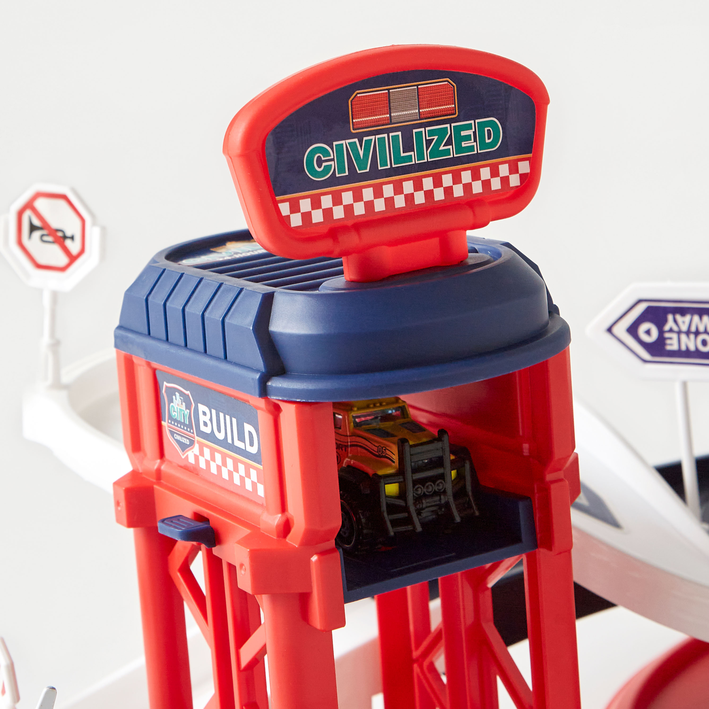 Xiao Bai Cai Parking Lot Playset-toys-playvehicles-vehicleplaysets-image-3