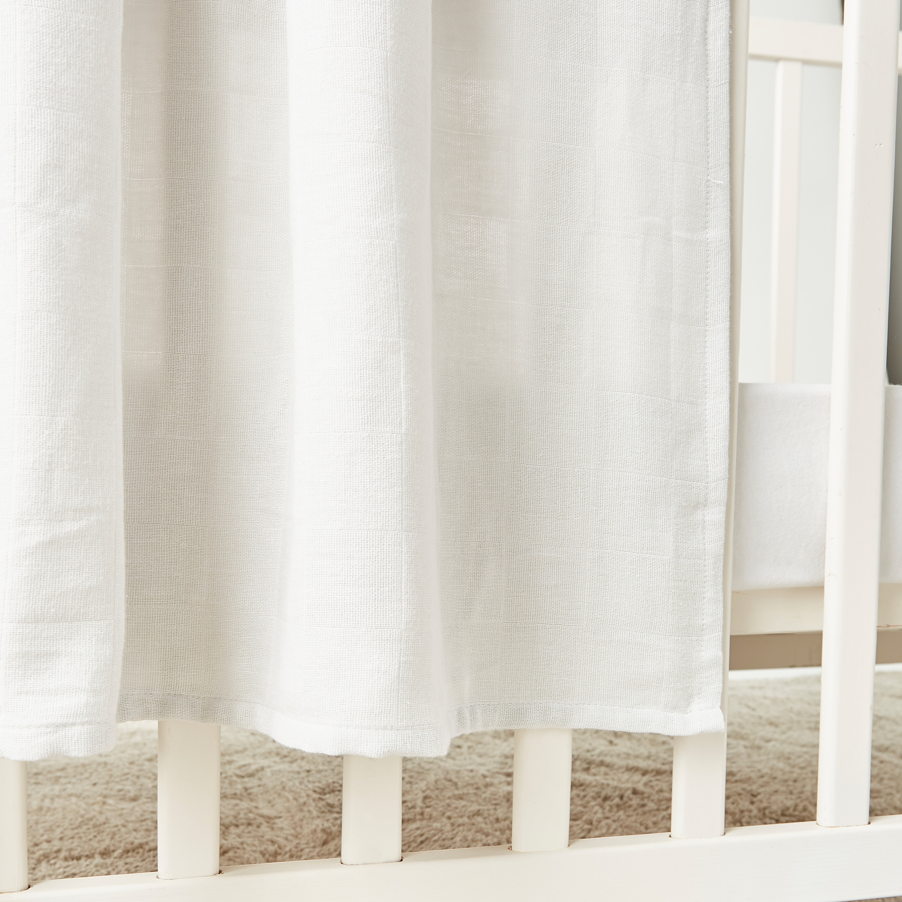 قماط سادة من جونيورز - 90x90 سم-baby-nursery-blanketsandswaddles-swaddlesandsleepingbags-image-4