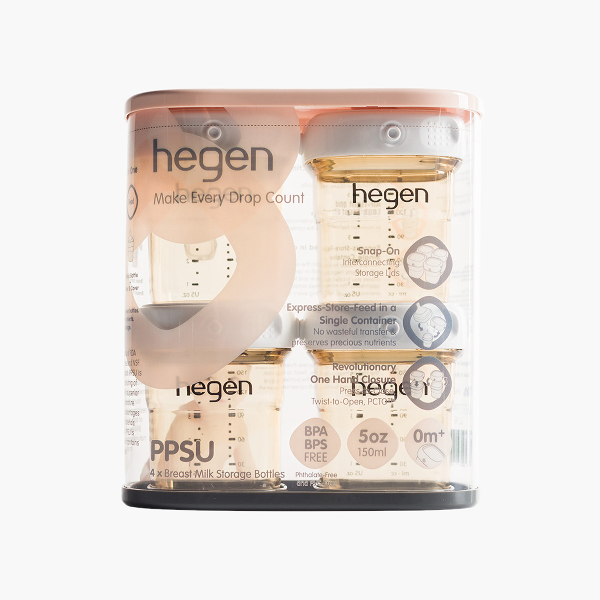 Hegen breast milk store storage