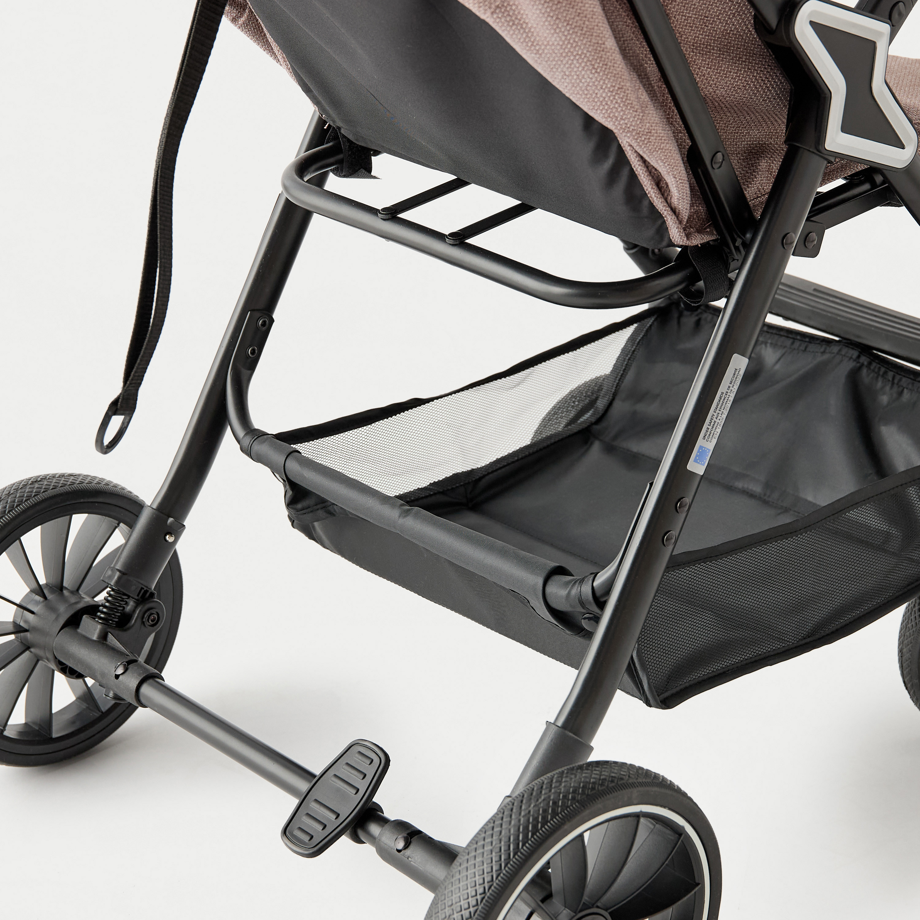 Giggles Cole Stroller with 3-Fold System, Metal Frame and Wheel Lock-baby-gear-strollersandprams-strollers-image-10