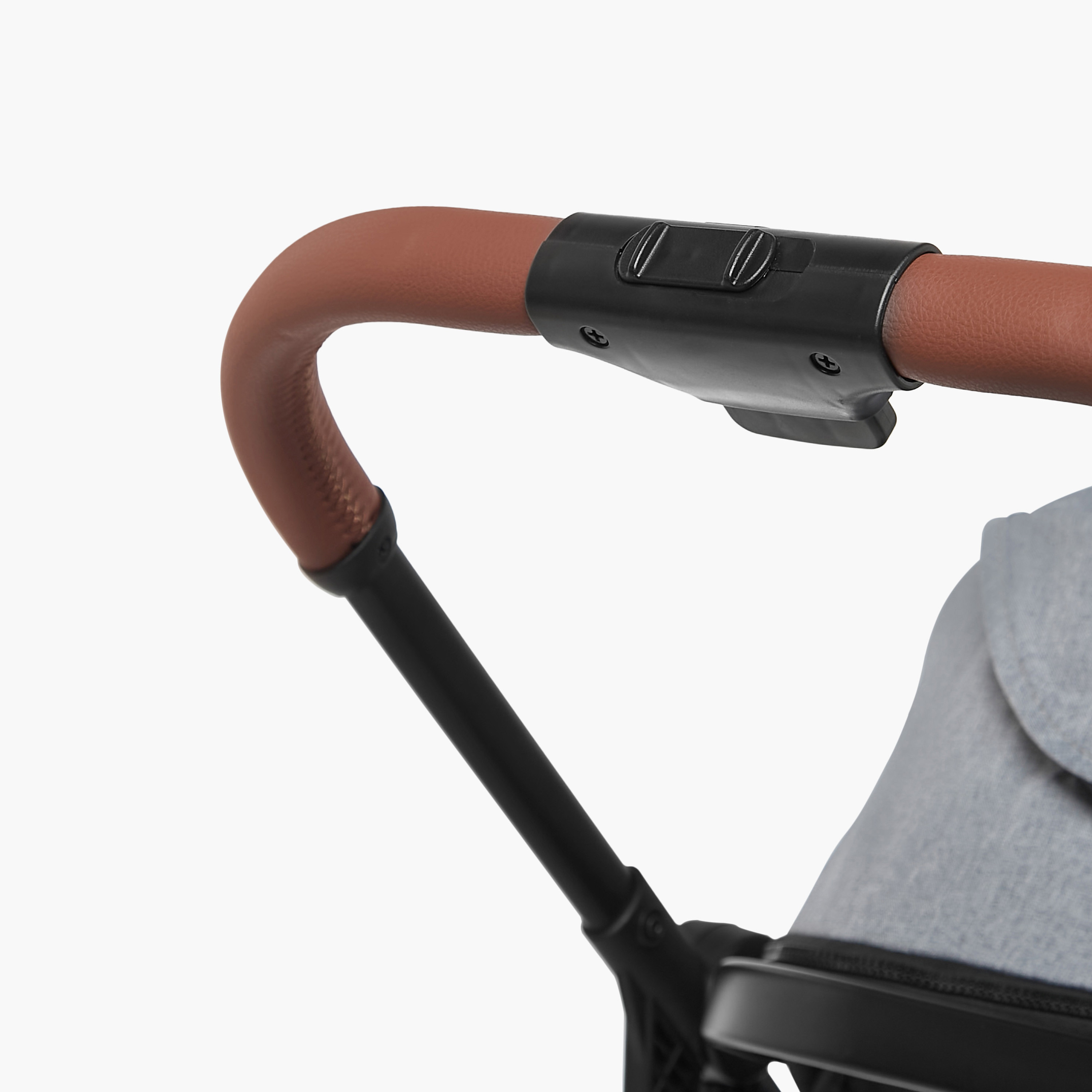 عربة أطفال ماك كاملة الحجم بنظام طي بضغطة زر وإطار ألومنيوم وقفل للعجلات من جيجلز-baby-gear-strollersandprams-strollers-image-3