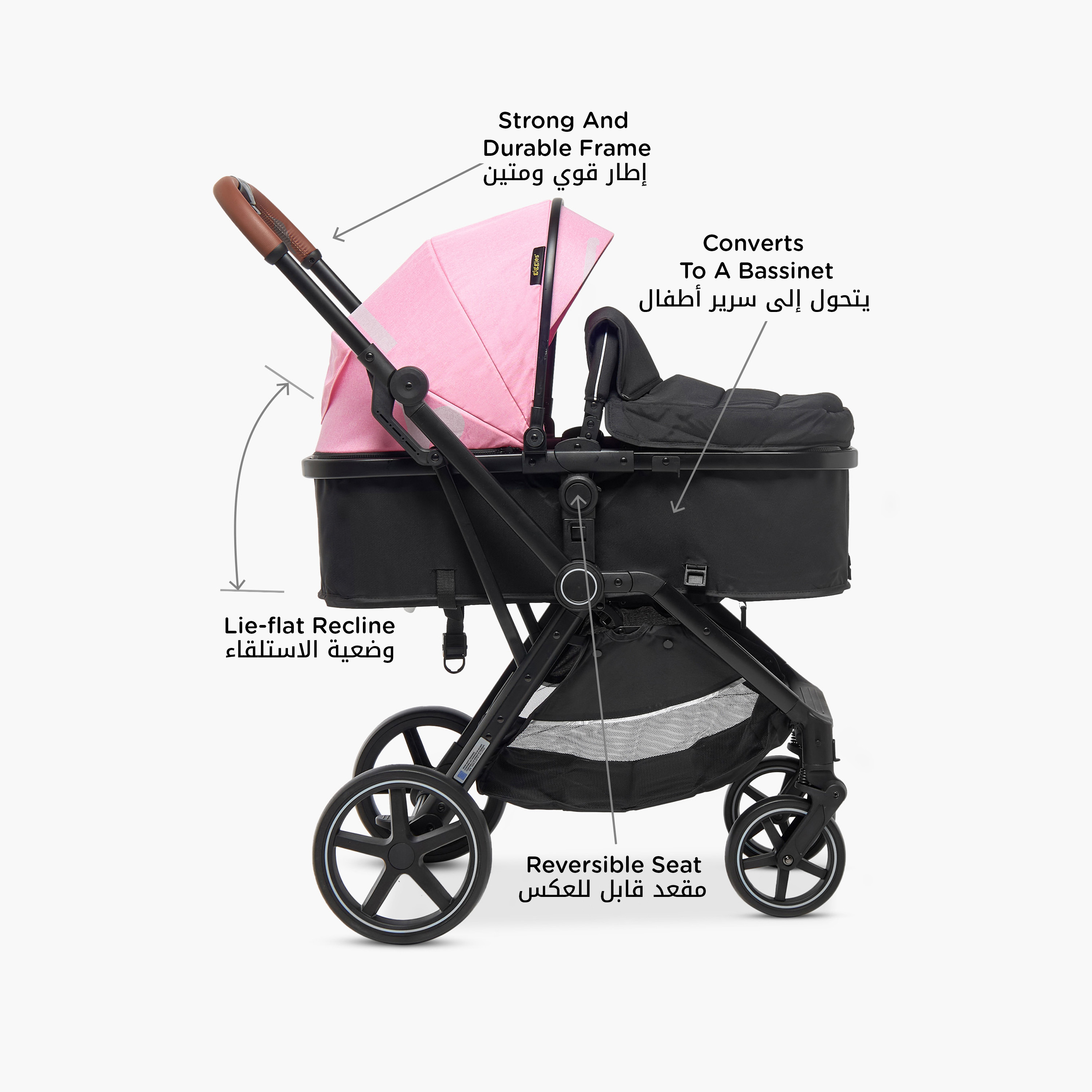 Buy Giggles Mac Baby Stroller Online Babyshop UAE