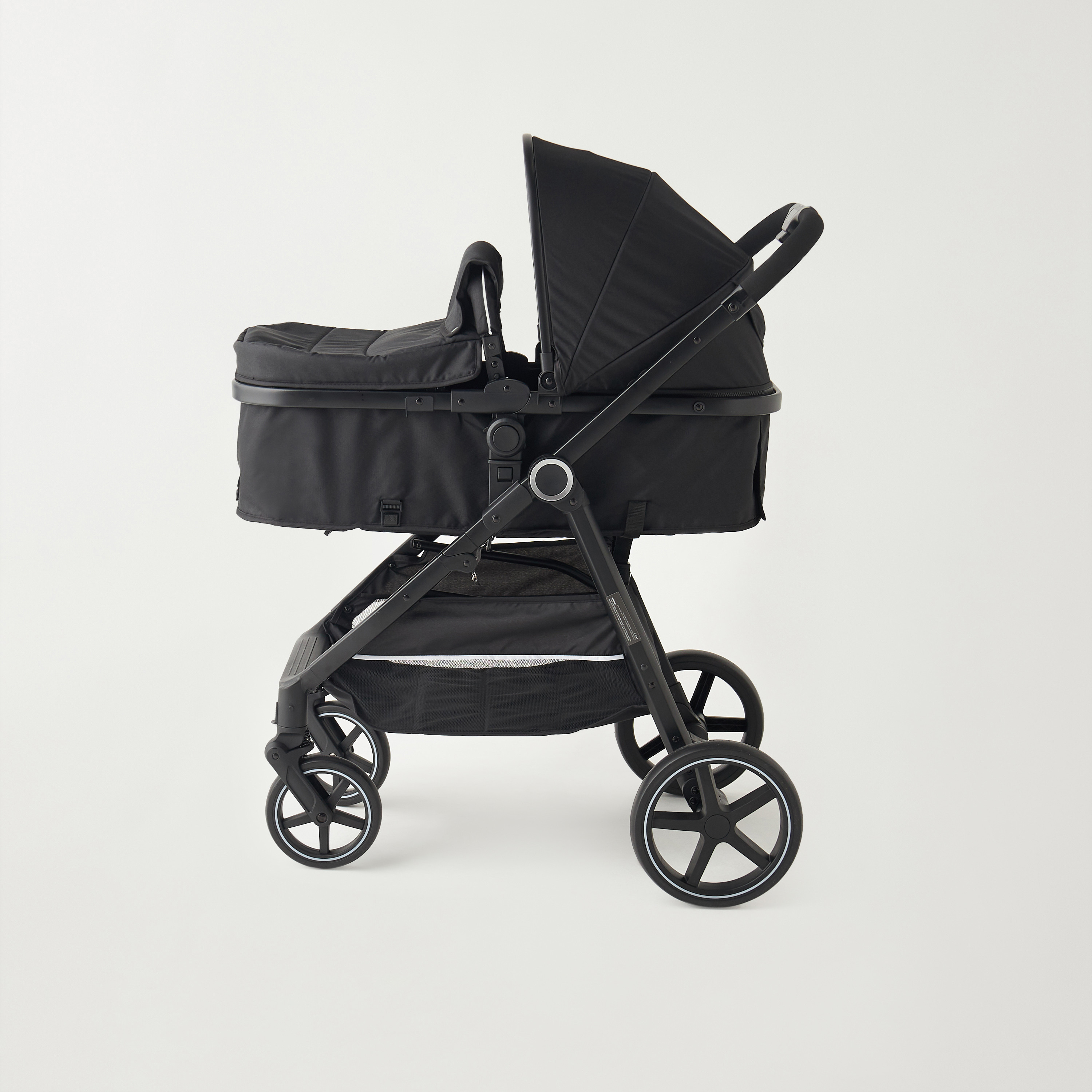 Giggles Harley Stroller with Push Button Folding System, Aluminium Frame and Wheel Lock-baby-gear-strollersandprams-strollers-image-4