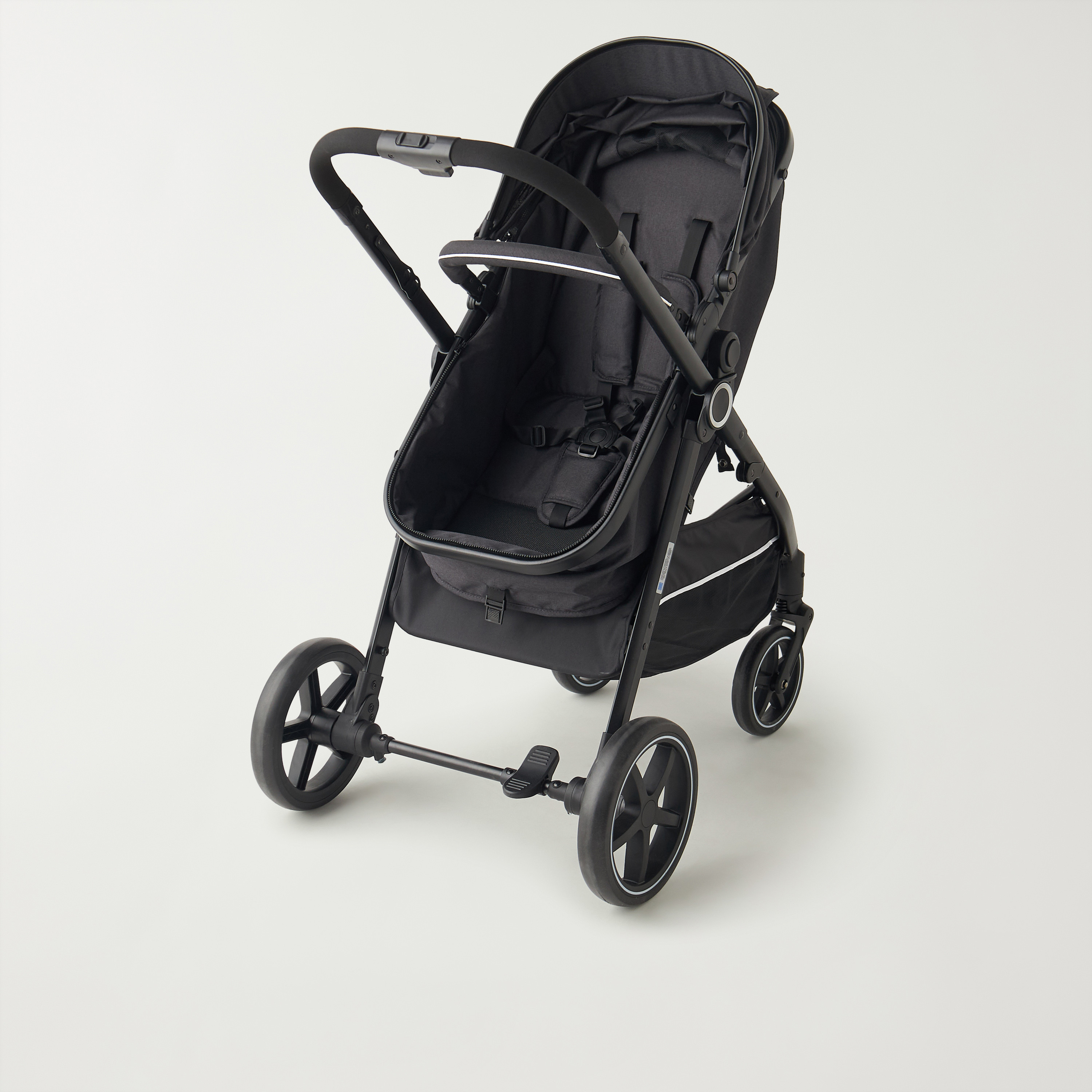 Giggles Harley Stroller with Push Button Folding System, Aluminium Frame and Wheel Lock-baby-gear-strollersandprams-strollers-image-2