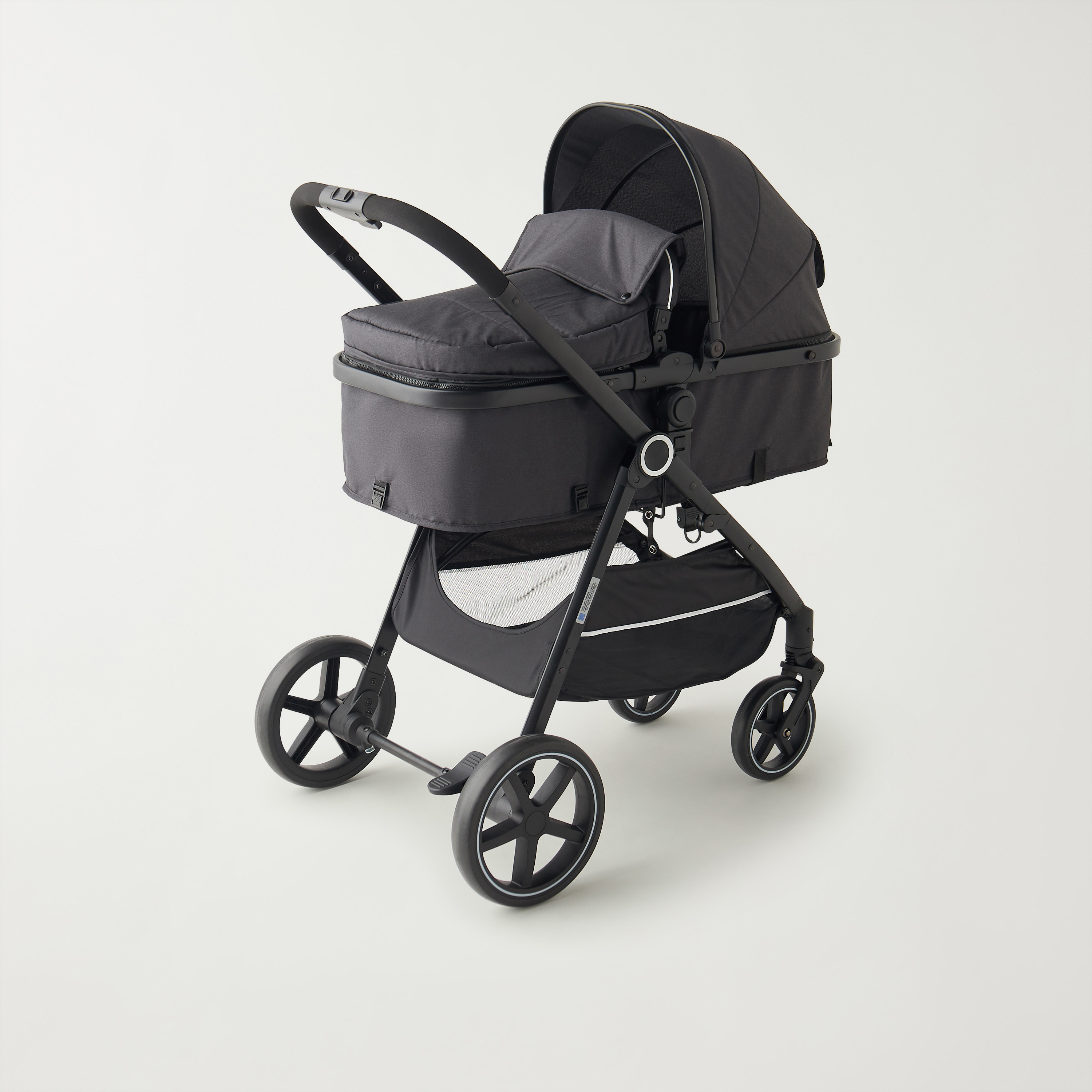 Giggles Harley Stroller with Push Button Folding System, Aluminium Frame and Wheel Lock-baby-gear-strollersandprams-strollers-image-3