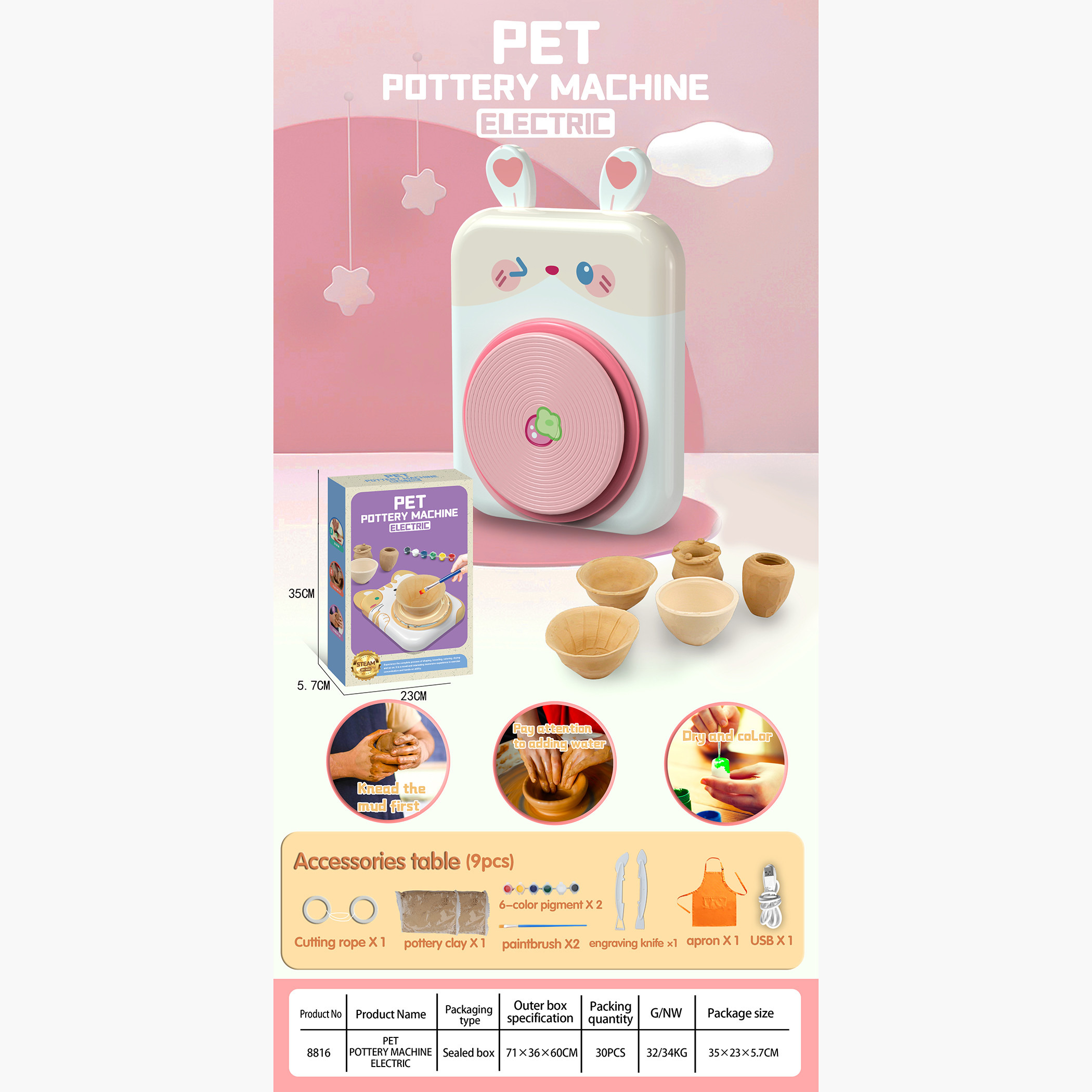 آلة فخار الحيوانات الأليفة اصنعها بنفسك من إلكتريك-toys-dollsandplaysets-image-6