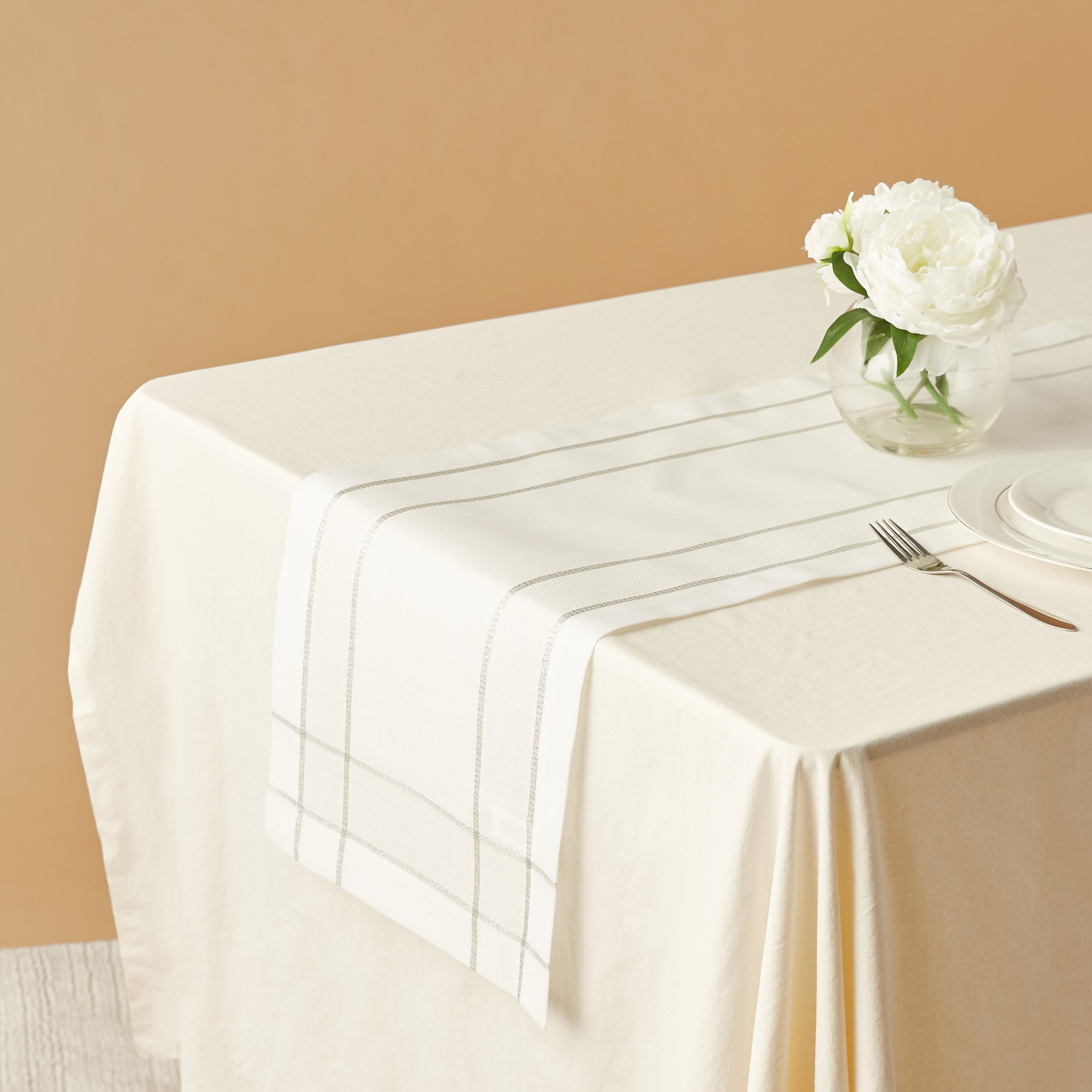 Jex Textured Runner - 33x180 cms-household-dining-tablelinen-runnersandtablecovers-image-1