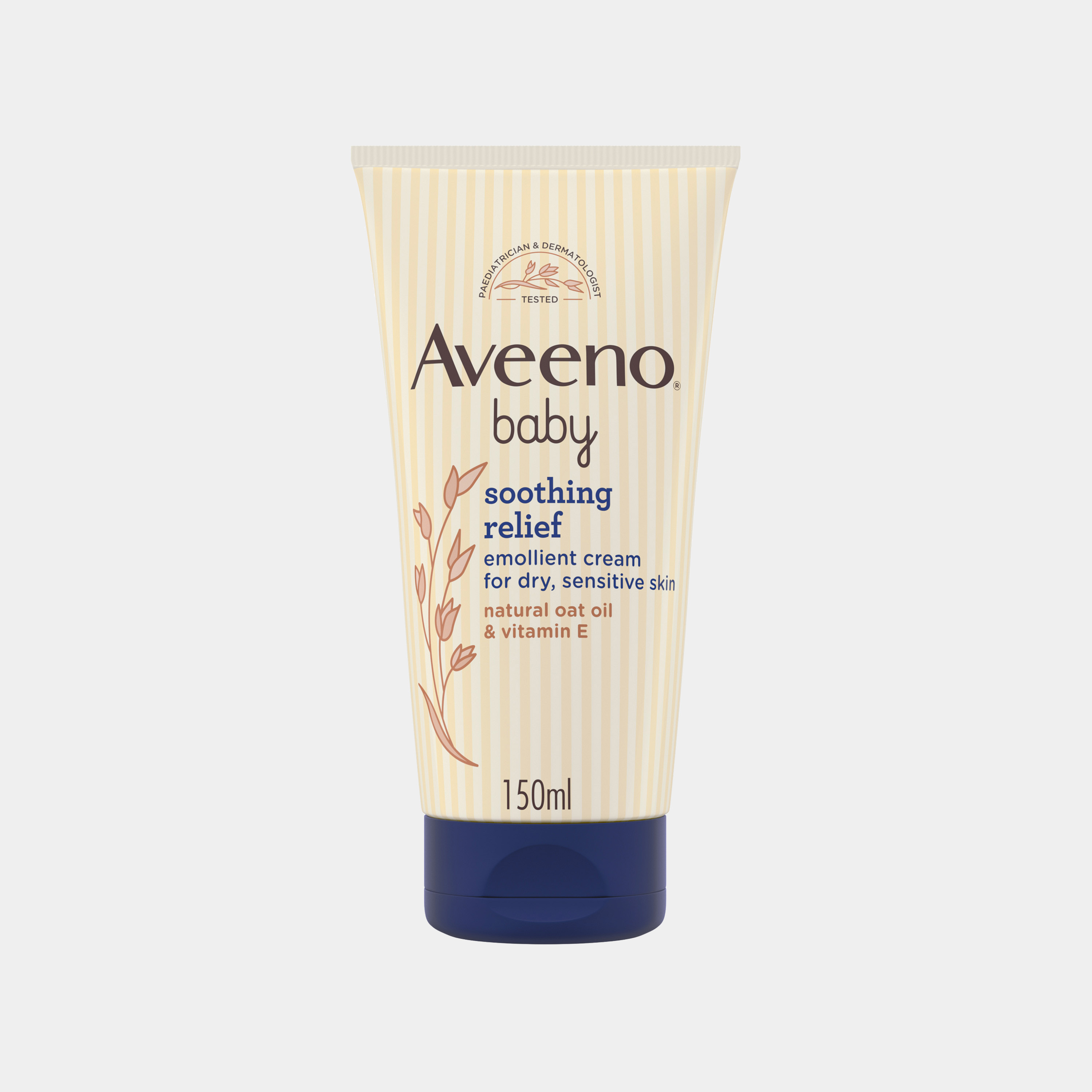 Aveeno Soothing Relief Emollient Cream, 150ml-baby-bathandcare-hairbodyskincare-lotionsandcreams-image-1