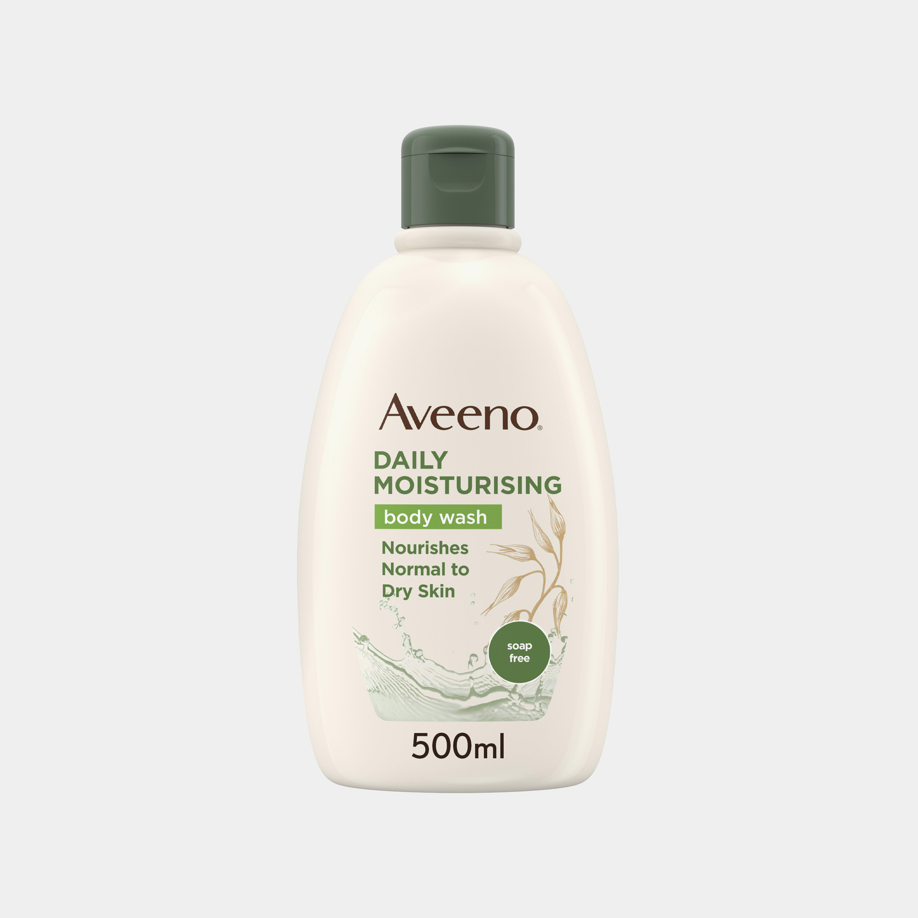 Aveeno Daily Moisturising Body Wash, 500ml-baby-bathandcare-hairbodyskincare-bodywashandsoaps-image-1