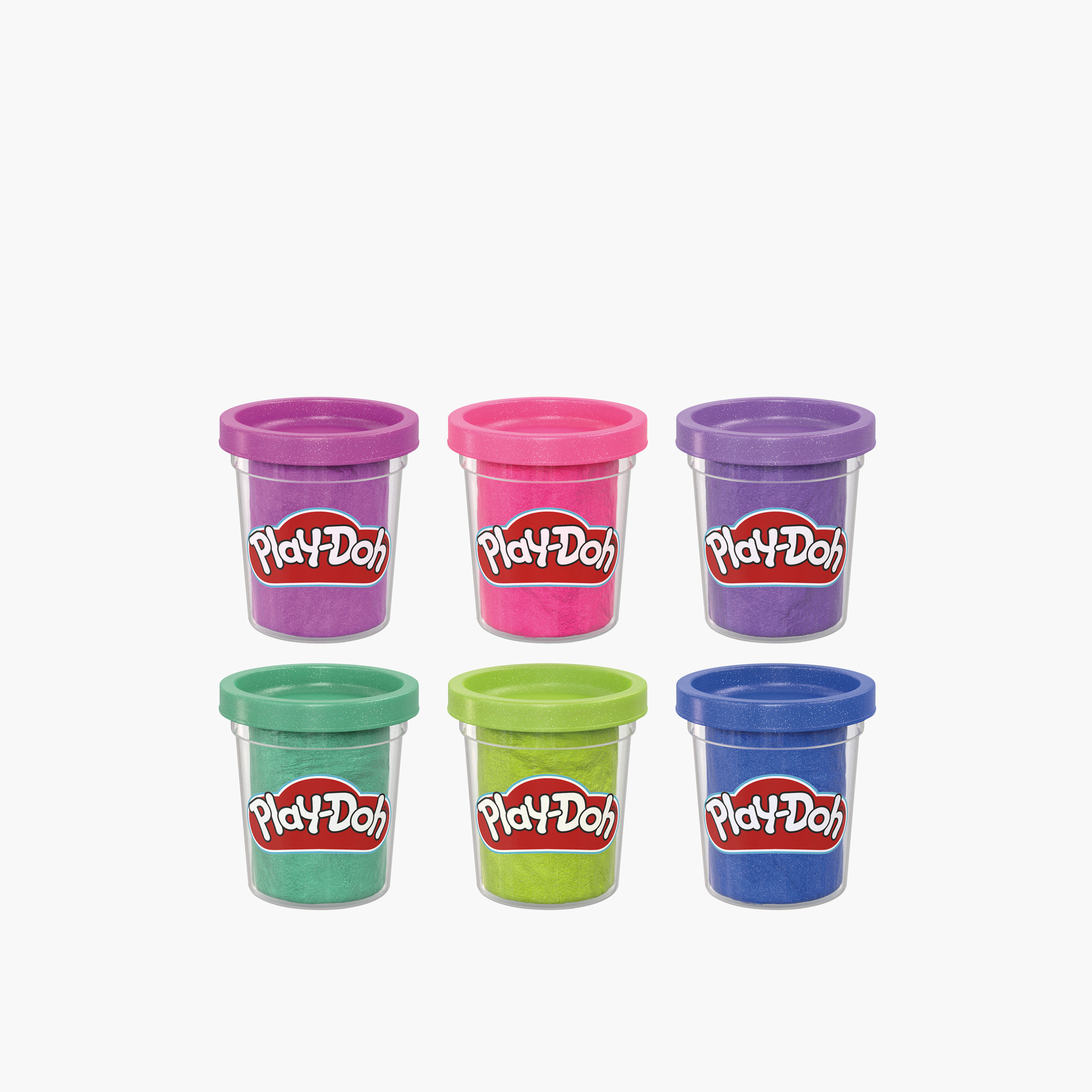 Play-Doh 6-Piece Sparkle Dough Playset-toys-educational-doughtoys-image-2