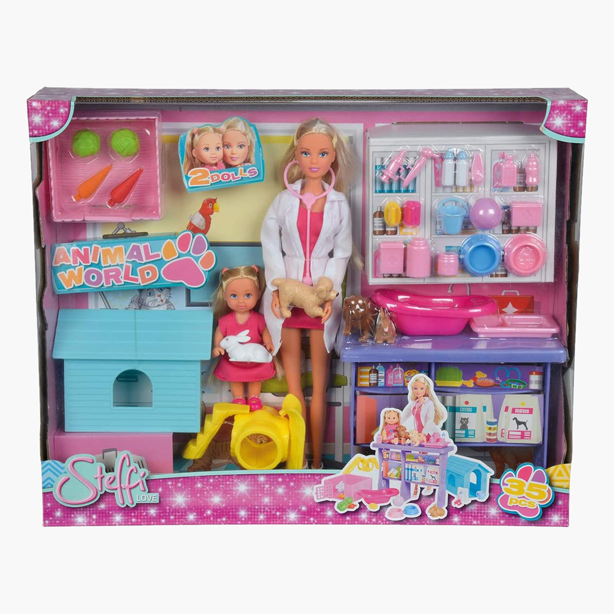 Steffi baby cheap world playset