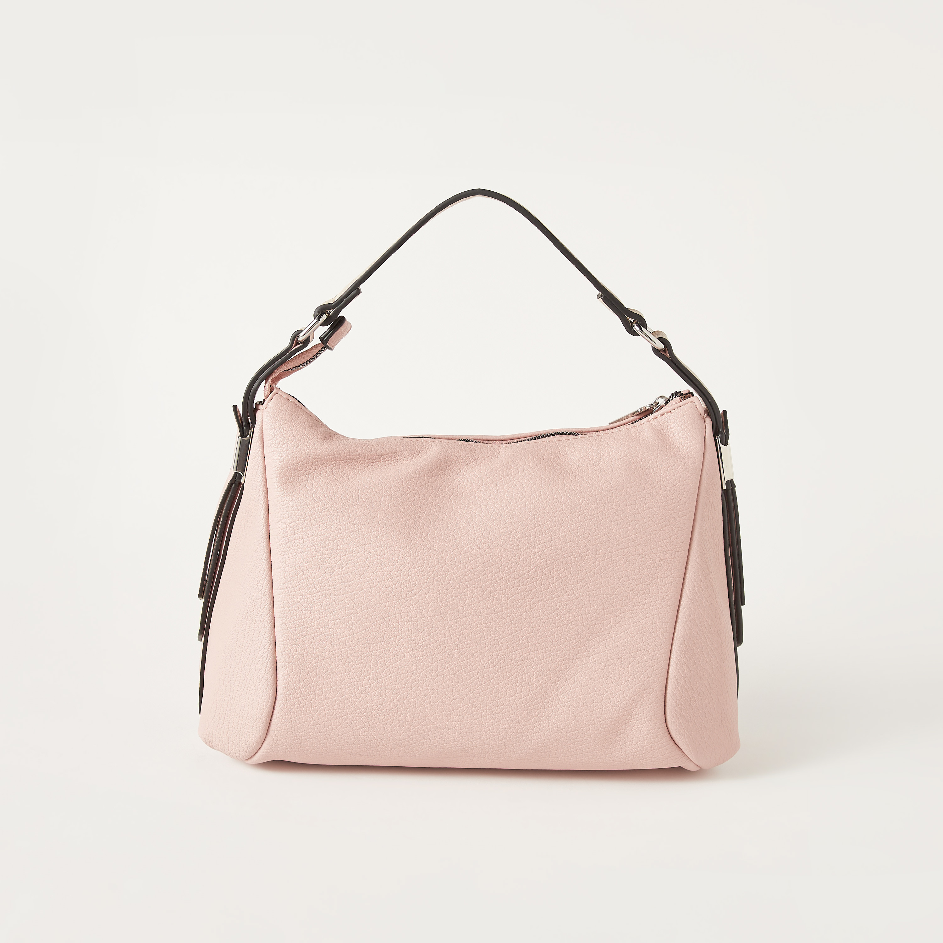 Marina Galanti Textured Shoulder Bag with Detachable Strap and Zip Closure-women-bagsandwallets-handbags-image-4