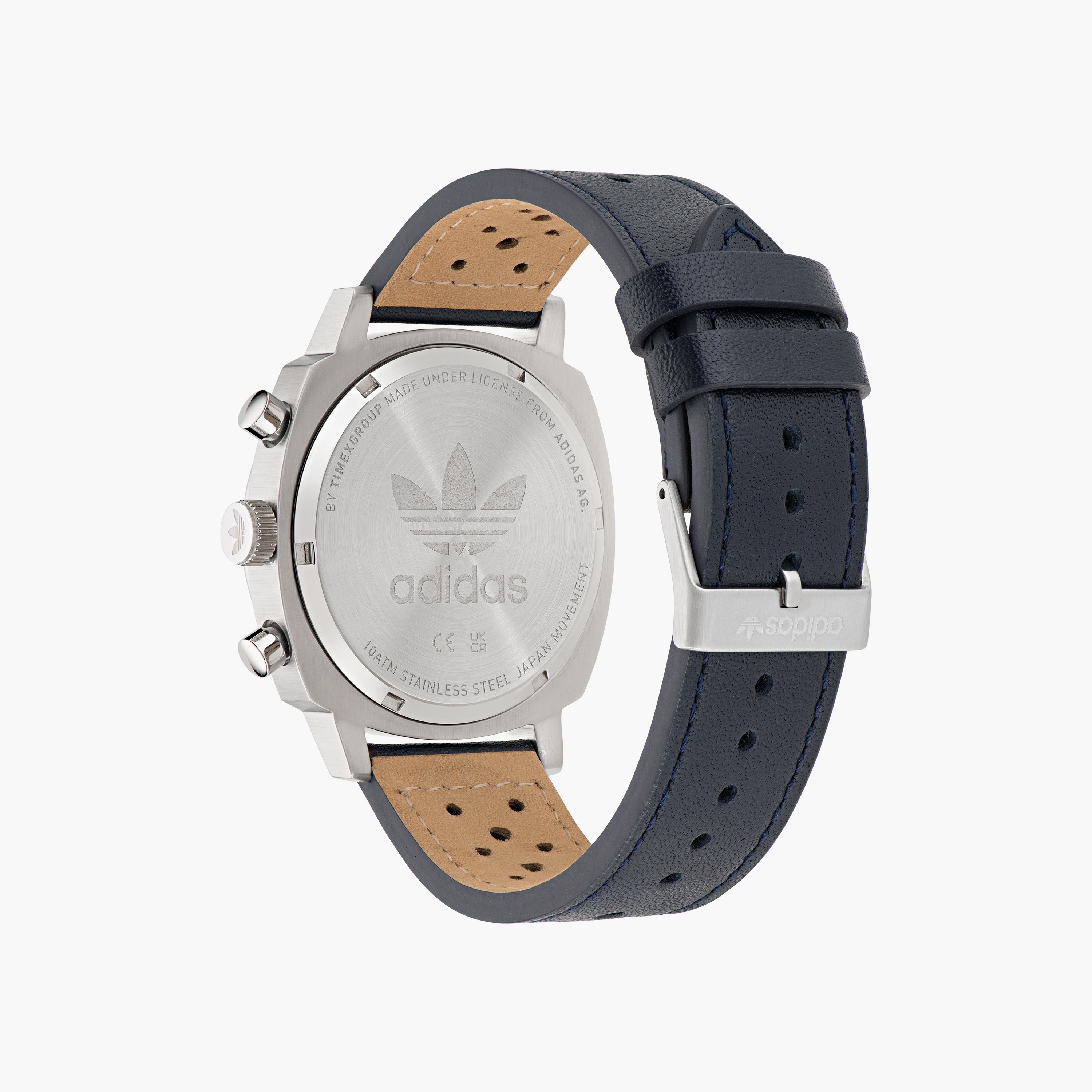 Adidas Unisex Blue Chronograph Leather Strap Watch | AOFH23577-men-watchesandjewellery-watches-image-3