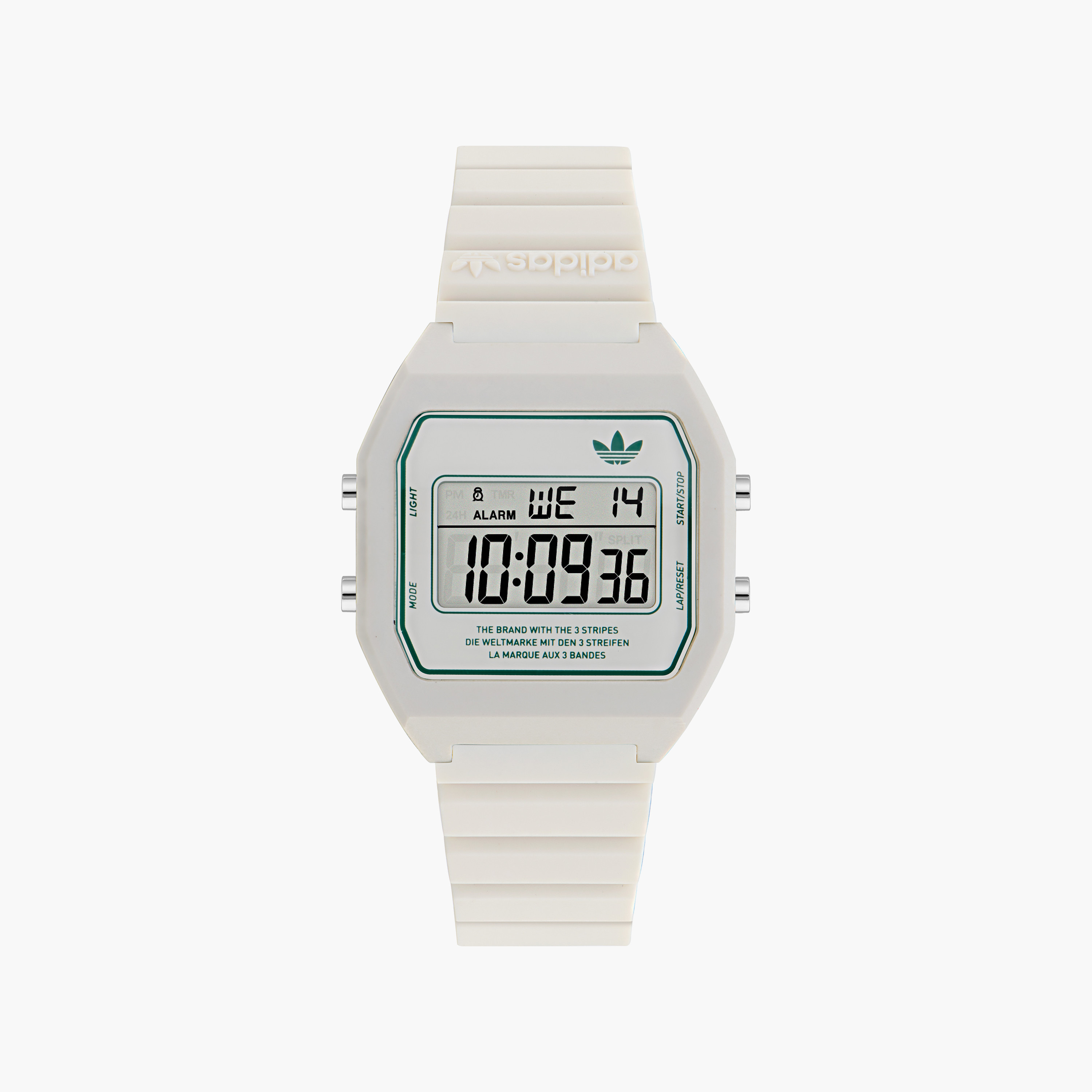 Adidas best sale white watch