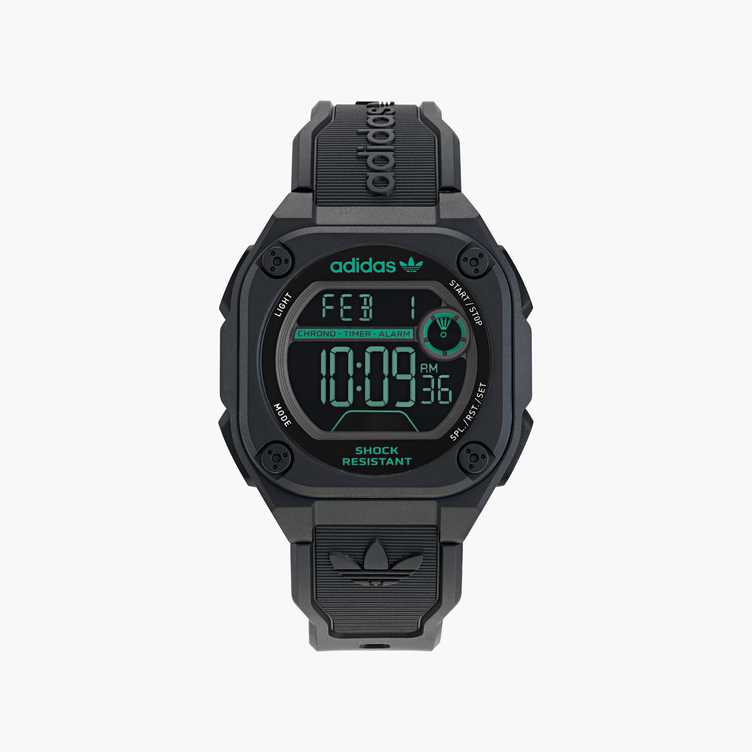 Adidas best sale watch silicone