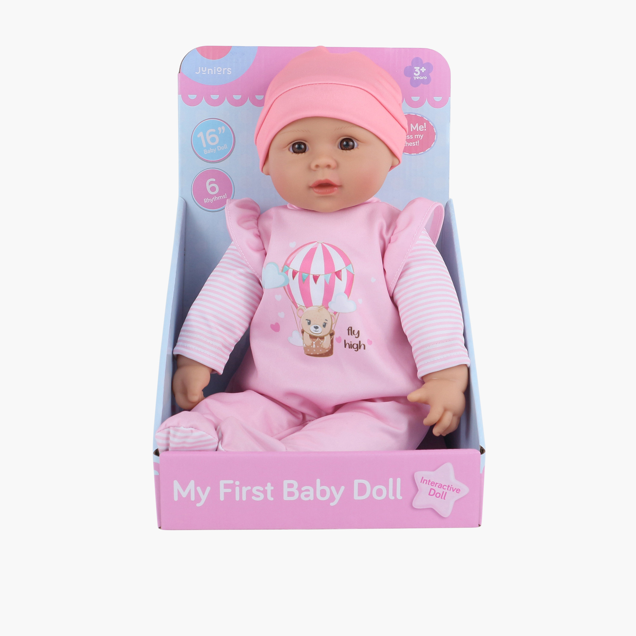 Juniors My First Baby Doll with Sound 16 inch