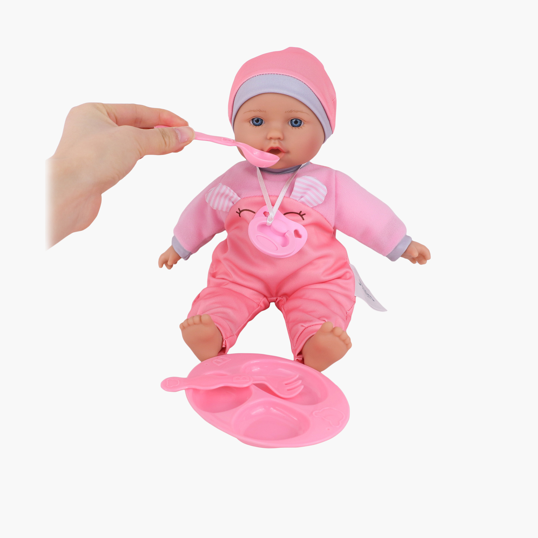 Juniors My First Baby Doll with Feeding Accessories - 13 inches-toys-dollsandplaysets-dolls-image-2