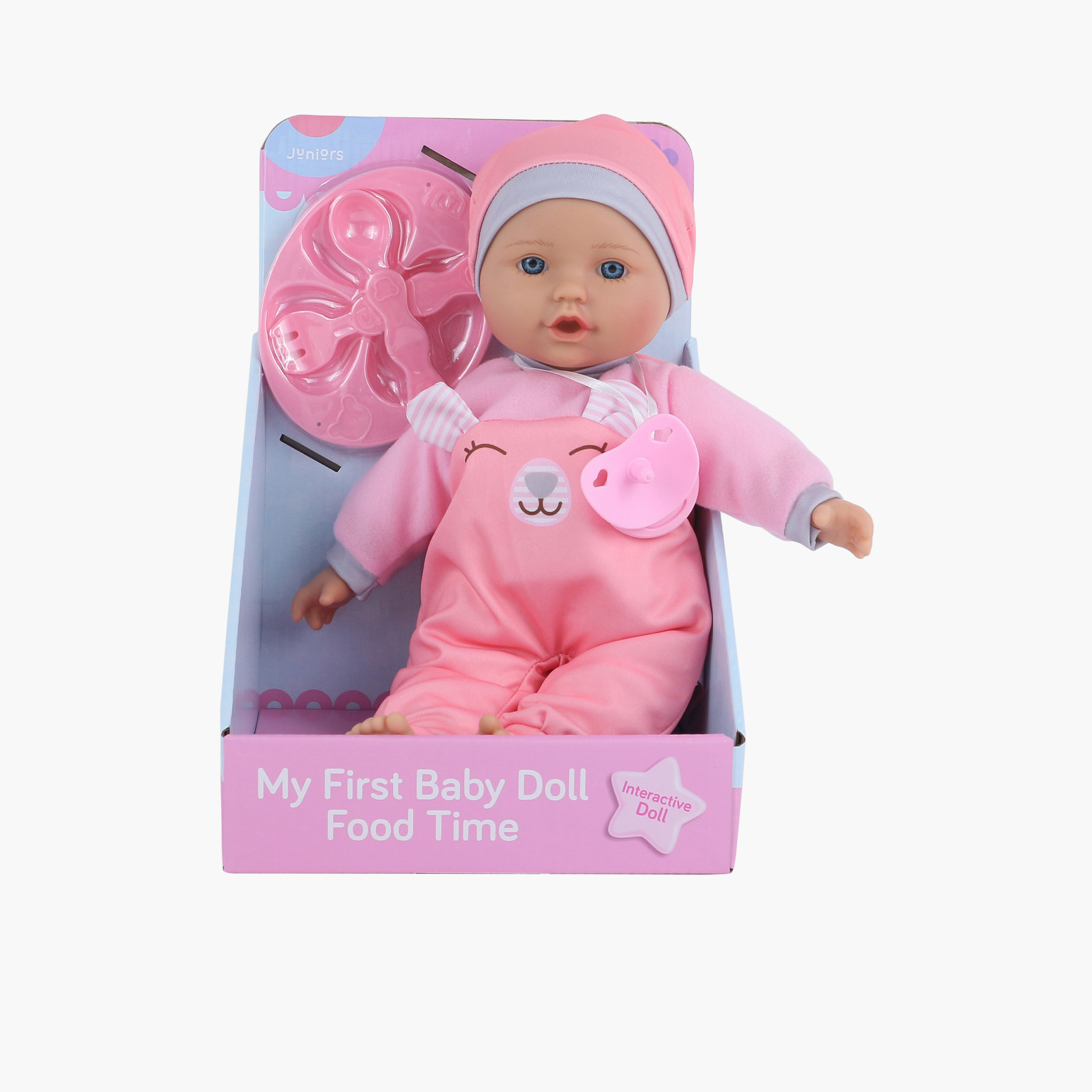 Juniors My First Baby Doll with Feeding Accessories - 13 inches-toys-dollsandplaysets-dolls-image-5