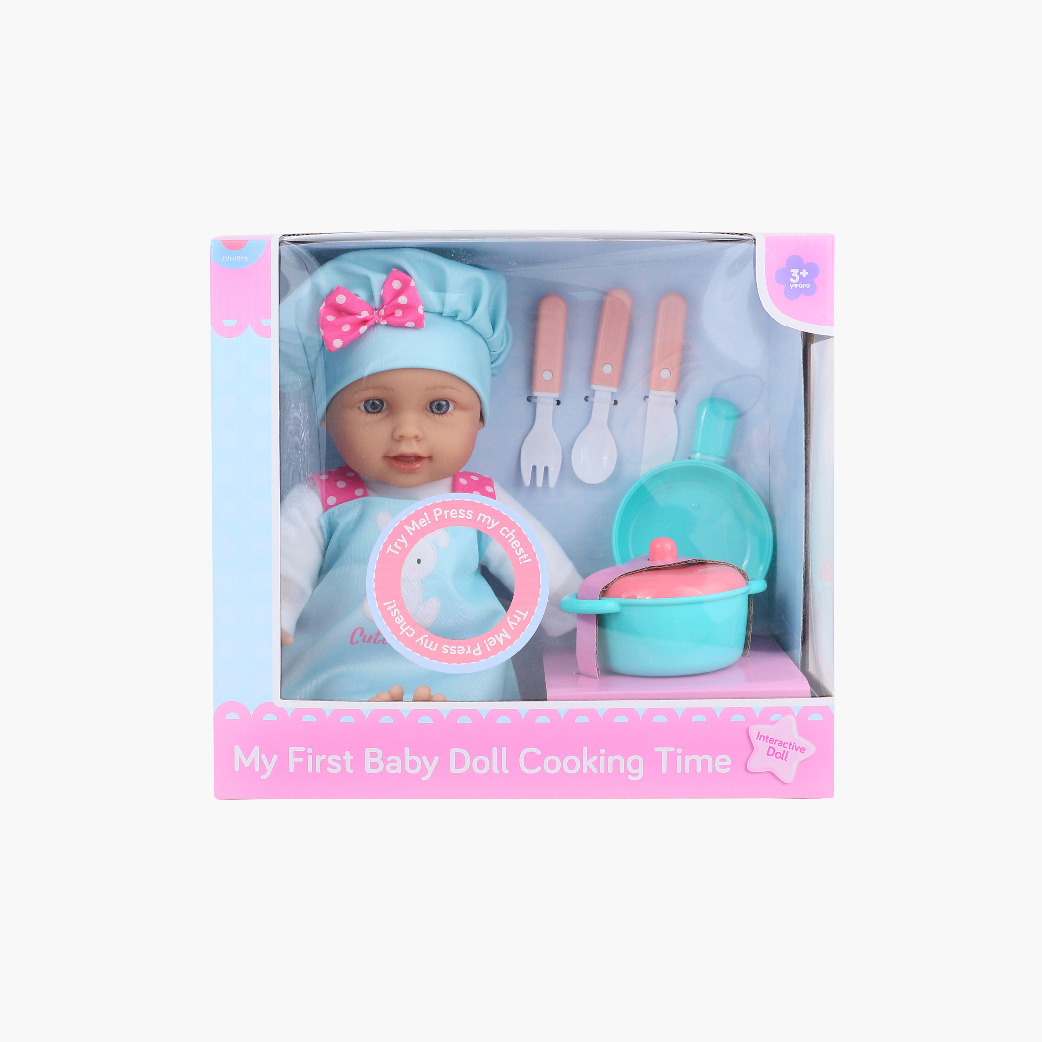 Baby hot sale doll cooking