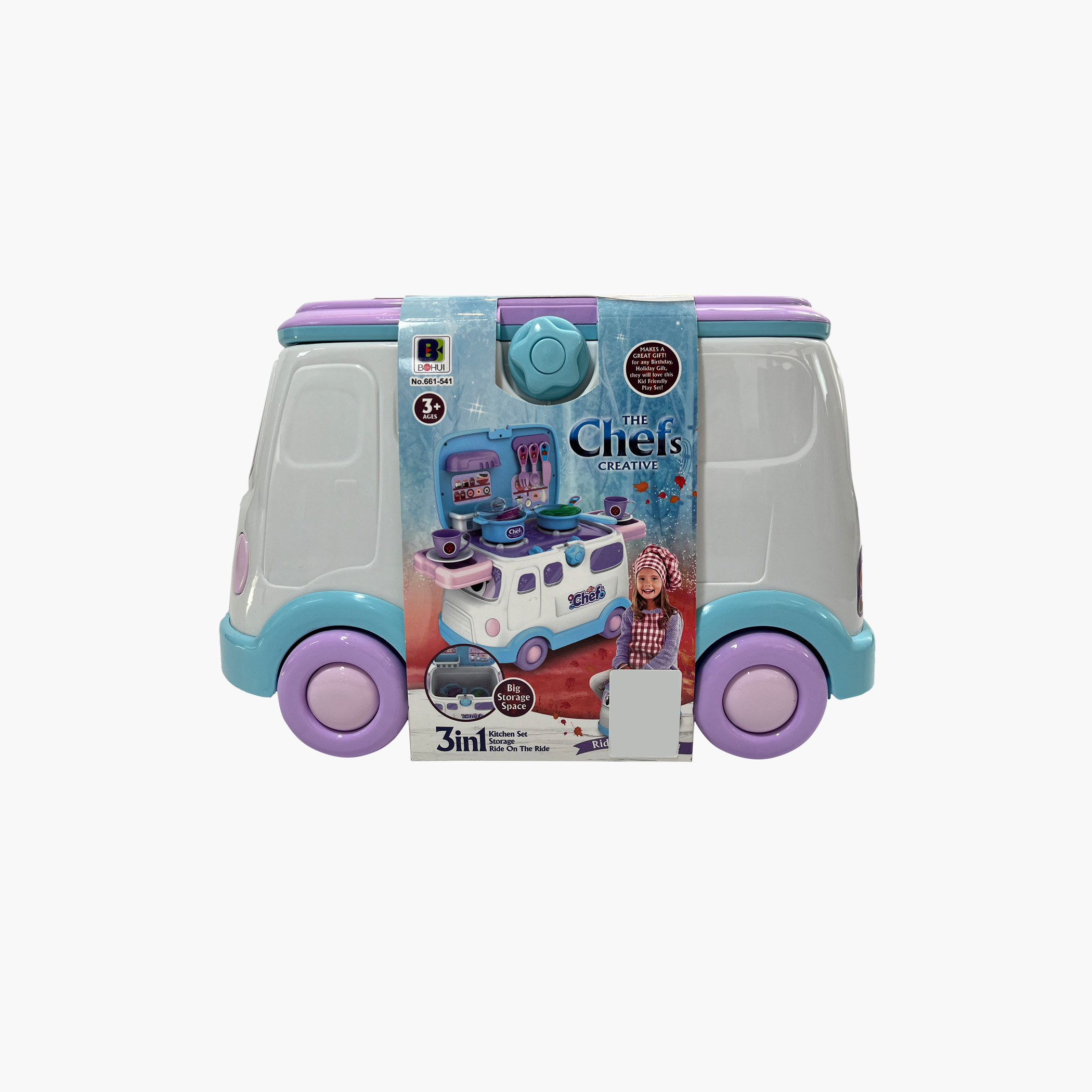 مجموعة ألعاب مطبخ  3 في 1 من ذا تشيفز كريتف-toys-roleplay-kitchensets-image-3