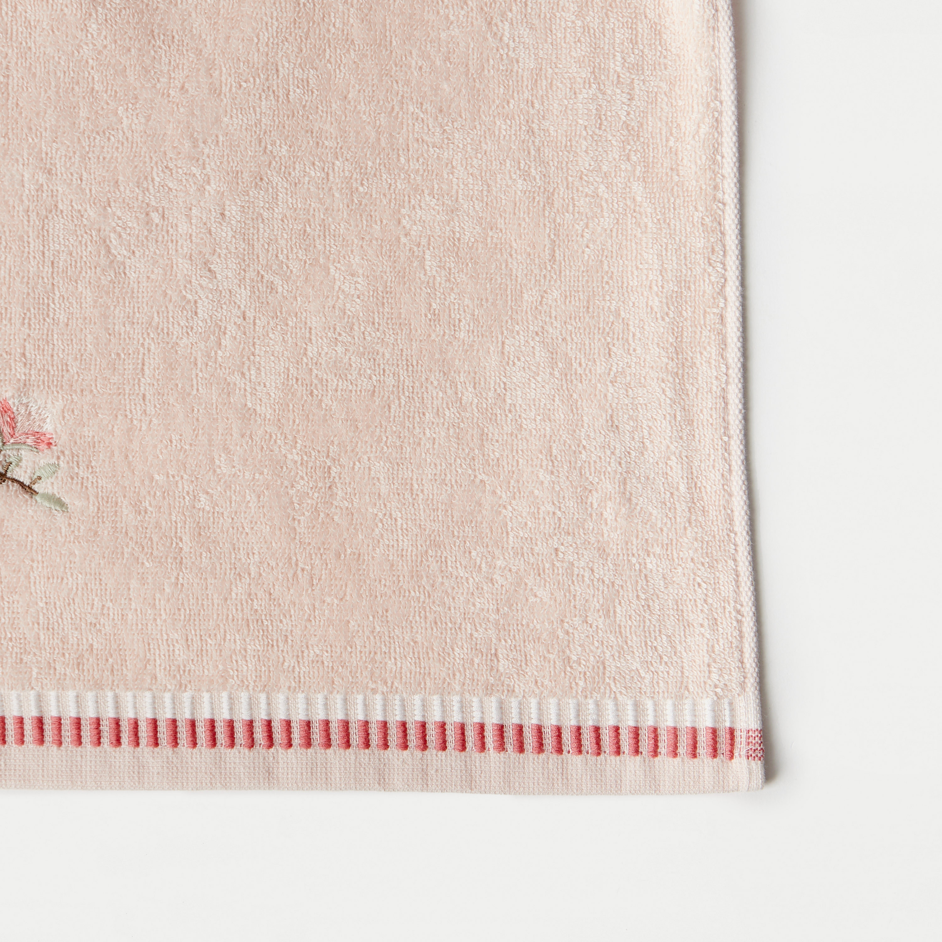 Juniors Floral Embroidered Towel - 60x120 cm-baby-bathandcare-towels-image-2