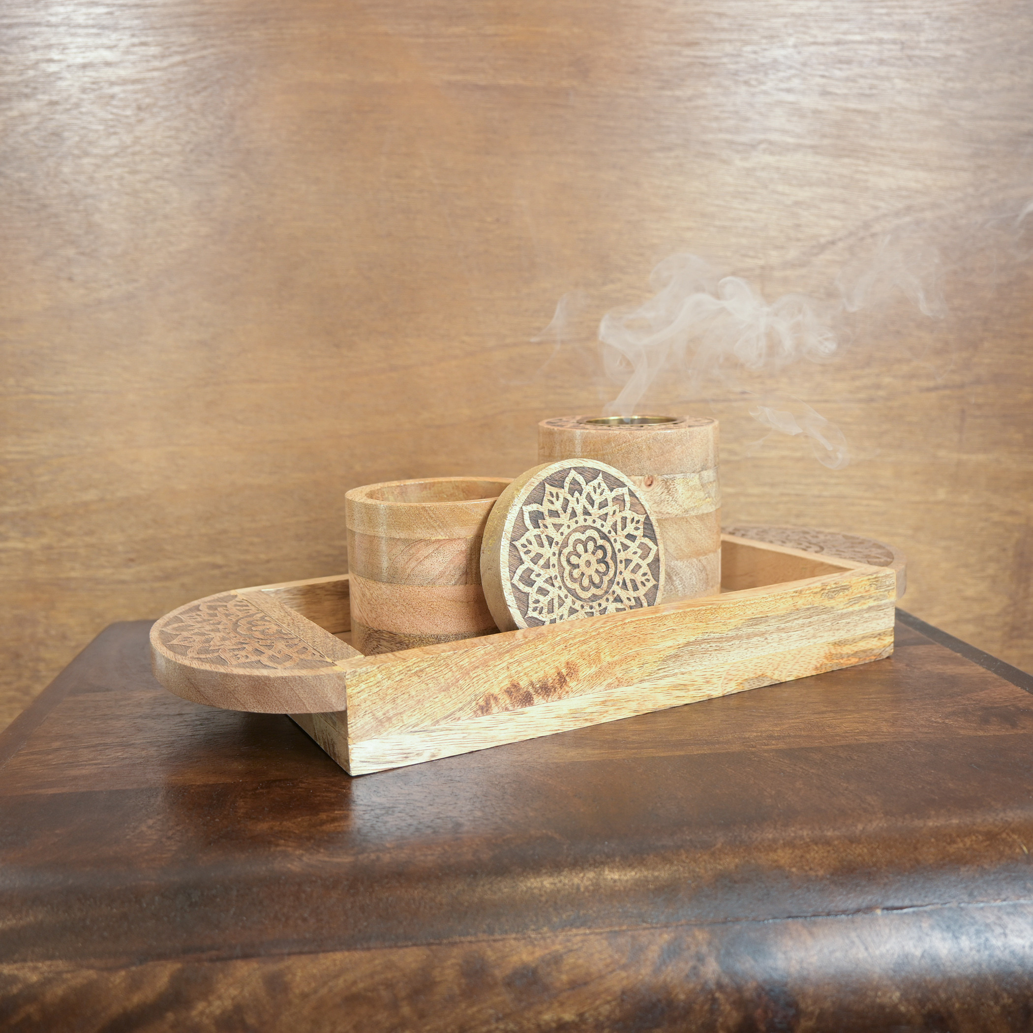 Home Carving 3-Piece Bakhoor Burner Set-household-homefragrance-burners-image-4