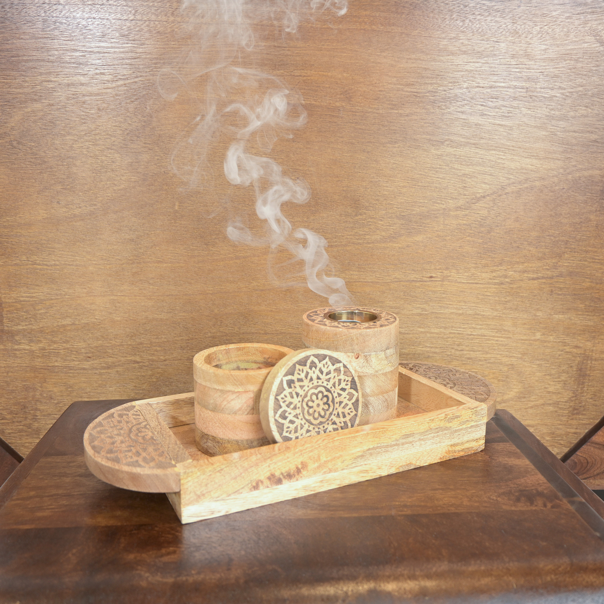 Home Carving 3-Piece Bakhoor Burner Set-household-homefragrance-burners-image-5