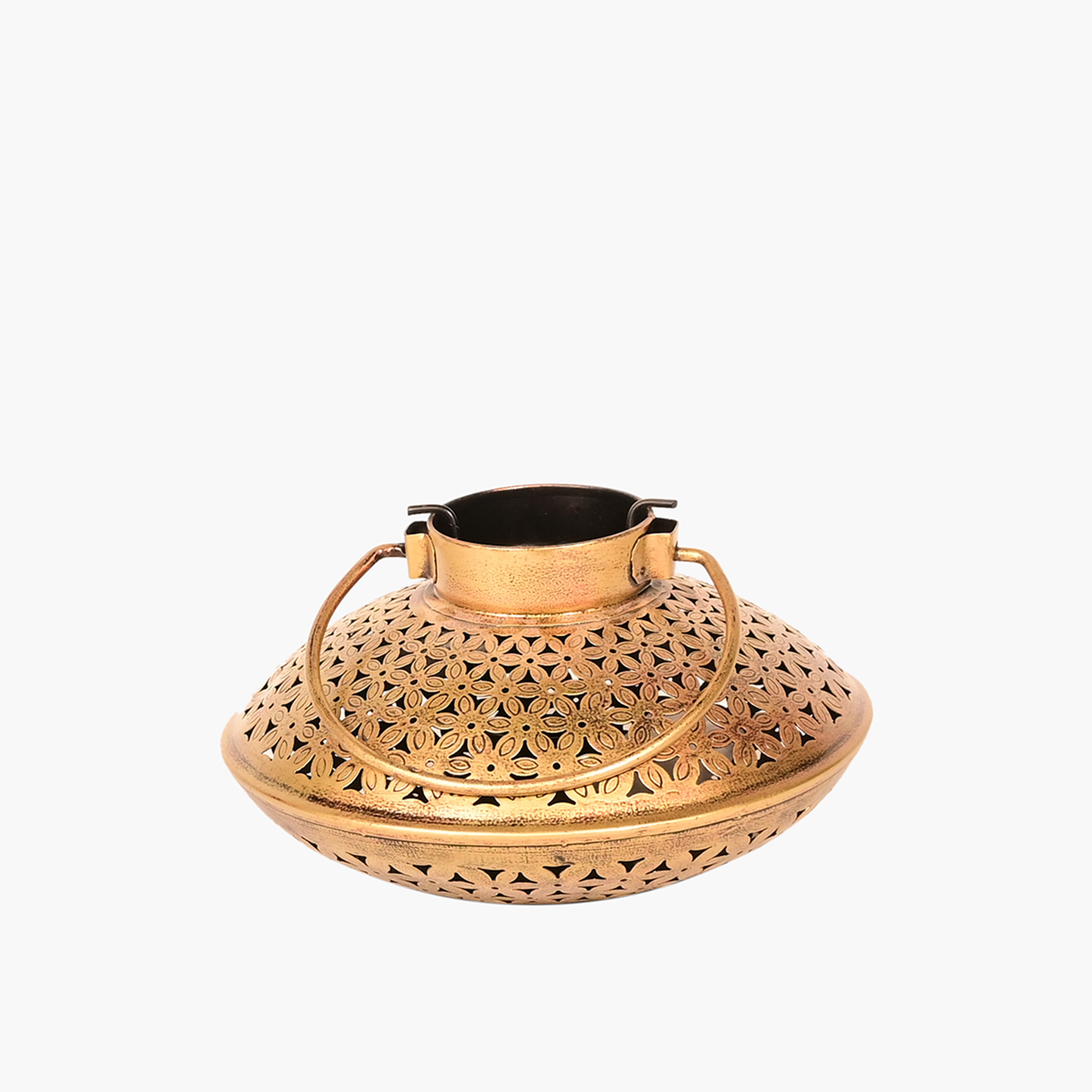 حامل شموع بتفاصيل مفرغة من هوم كارفنت - 10 سم-household-decor-candleholdersandlanterns-image-2