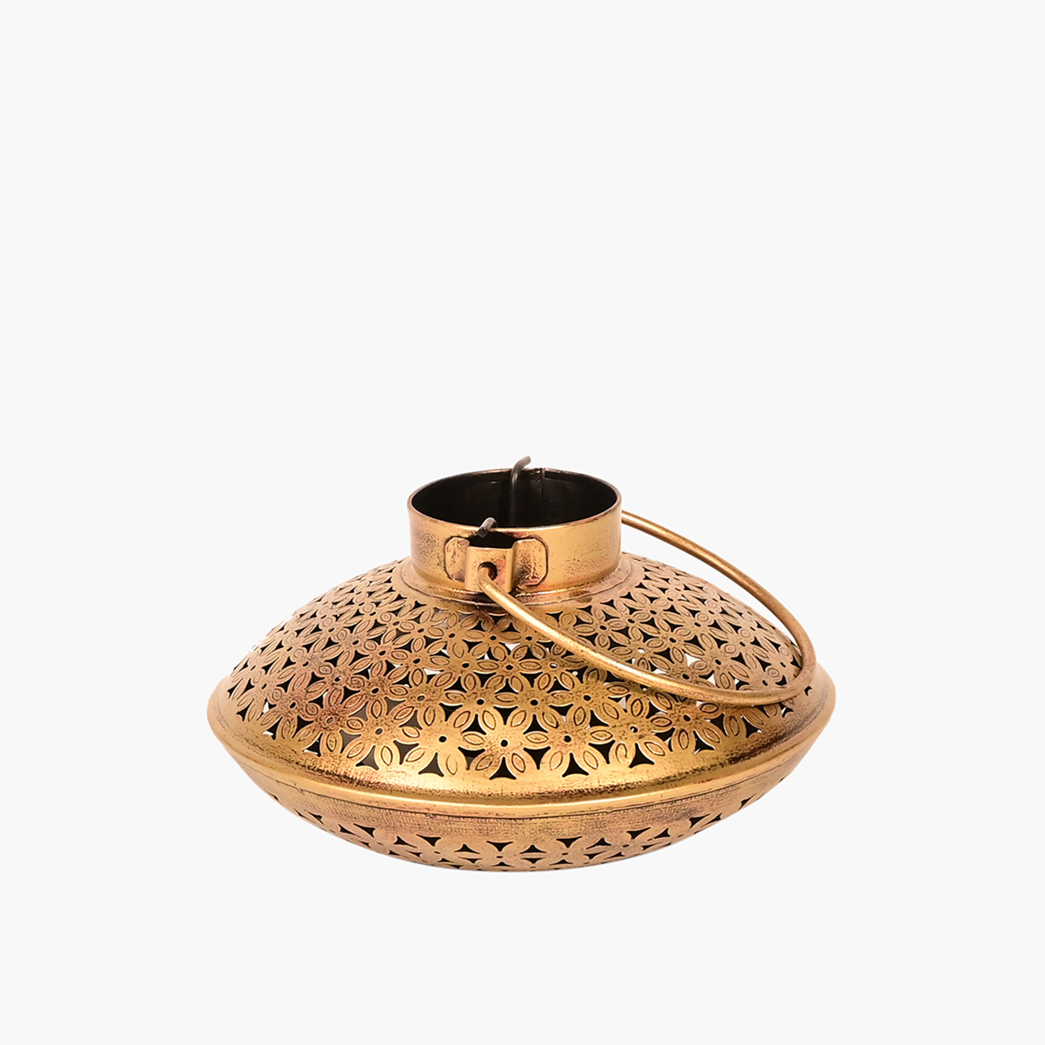 حامل شموع بتفاصيل مفرغة من هوم كارفنت - 10 سم-household-decor-candleholdersandlanterns-image-3