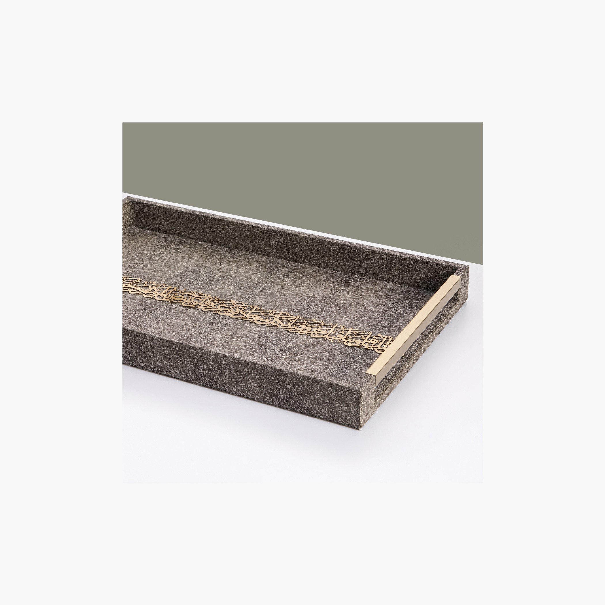 Otantik Joud Embellished Polyurethane Tray - 59x40x6 cm-household-dining-serveware-servingtrays-image-2