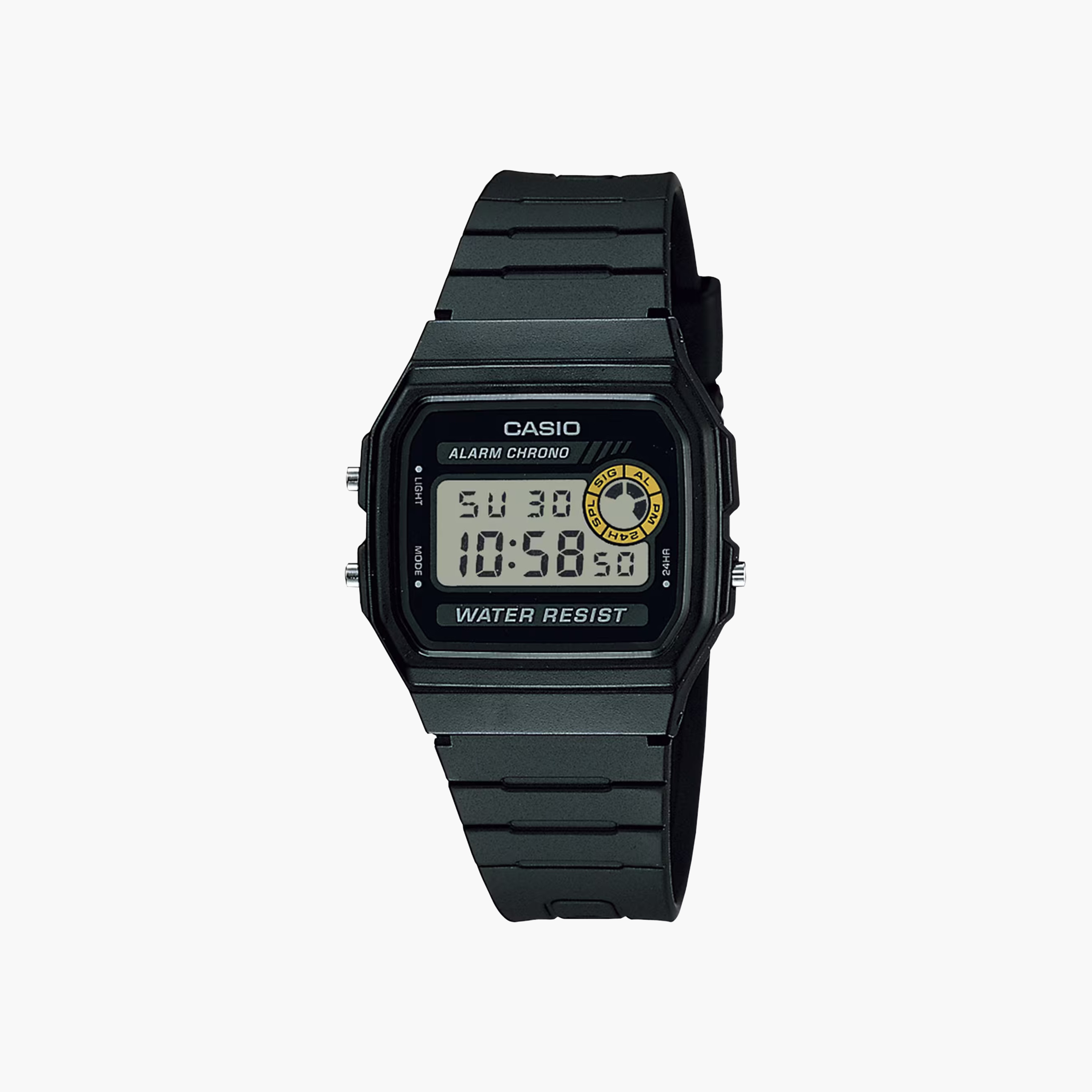 Casio Digital Display Resin Strap Watch-men-watchesandjewellery-watches-image-1