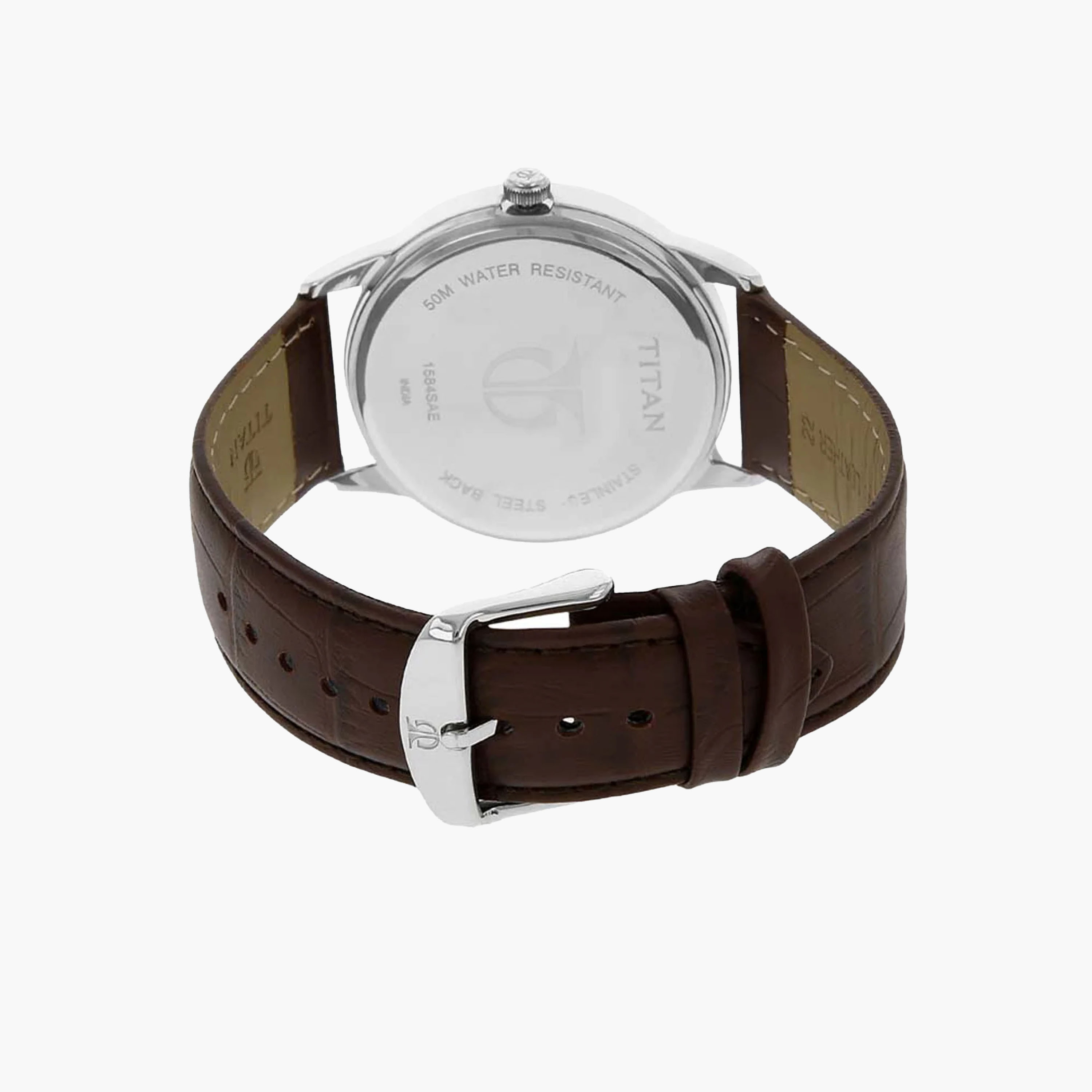 Titan Classic Men's Analog Watch Leather Strap-men-watchesandjewellery-watches-image-2