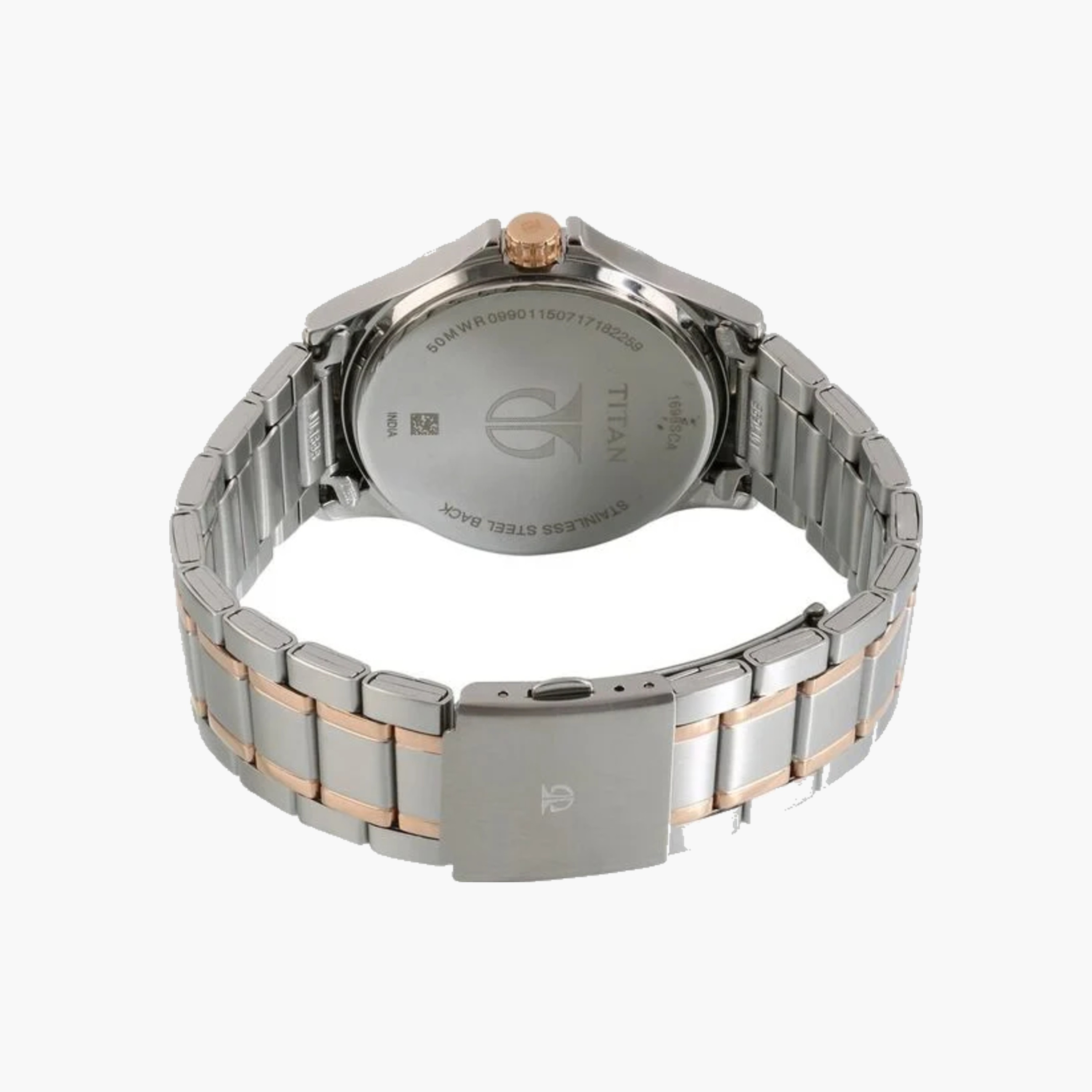 Titan Classic Men's Watch Two-Tone Strap-men-watchesandjewellery-watches-image-2