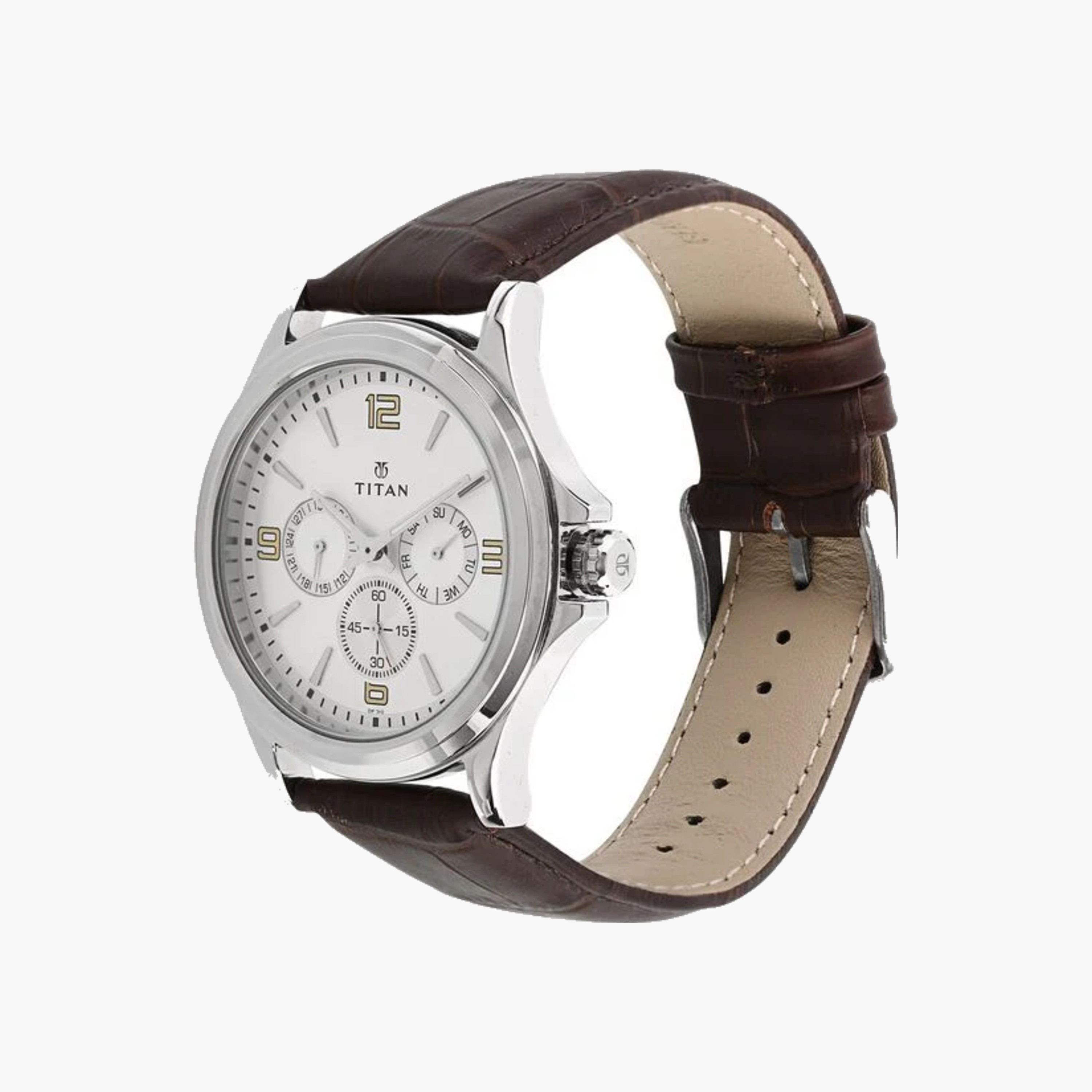 Titan Analog Men's Watch Leather Strap-men-watchesandjewellery-watches-image-2