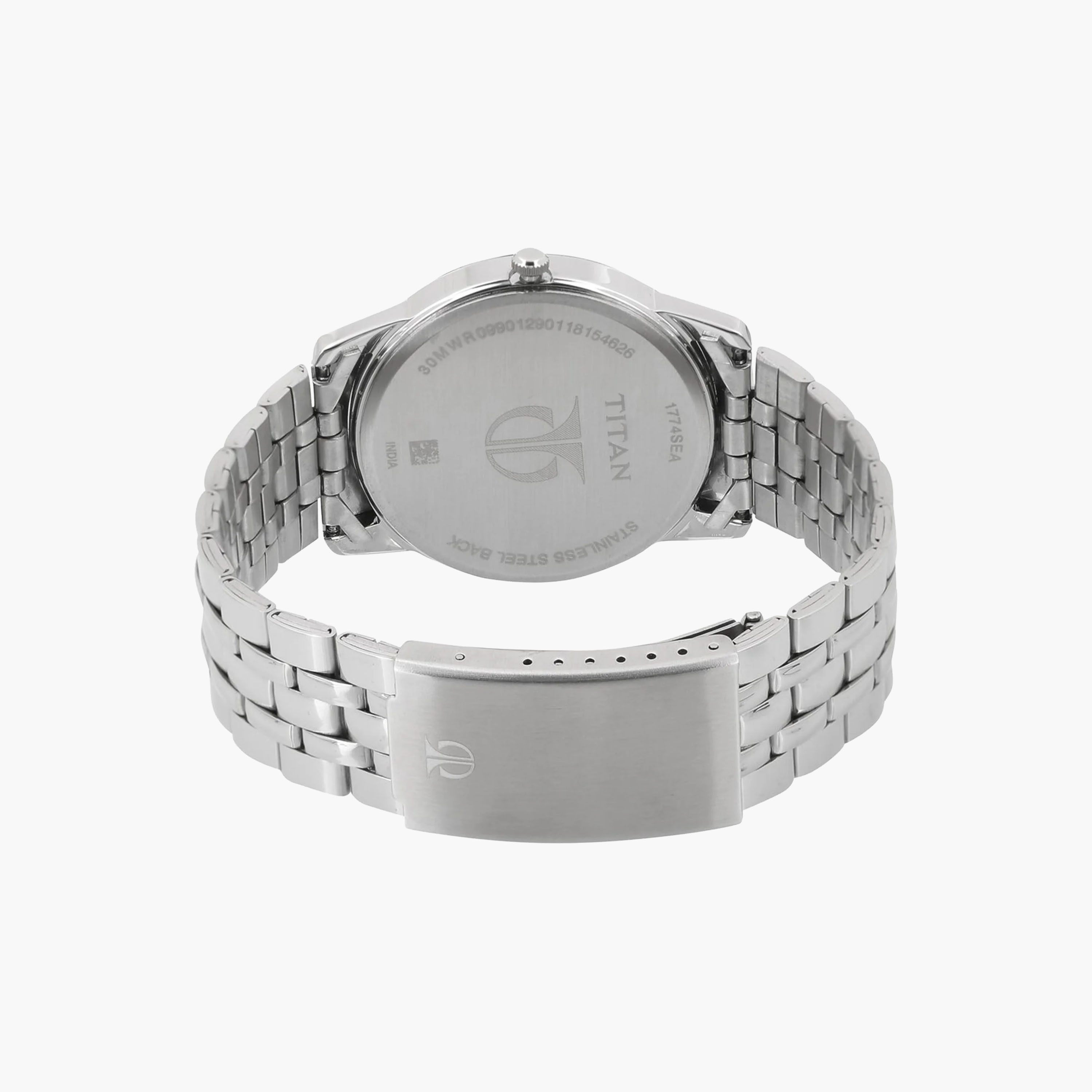 ساعة تيتان تناظرية للرجال من الفولاذ المقاوم للصدأ-men-watchesandjewellery-watches-image-2