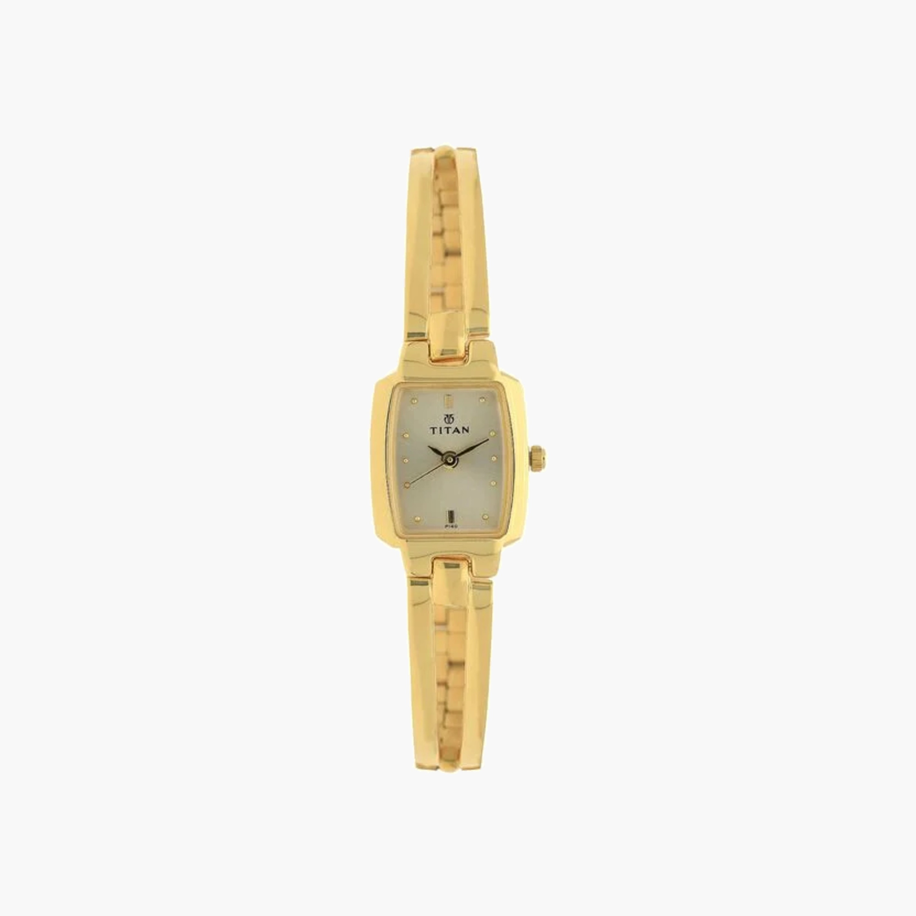 Titan Gold Tone Rectangular Dial Watch-women-watchesandjewellery-watches-image-1