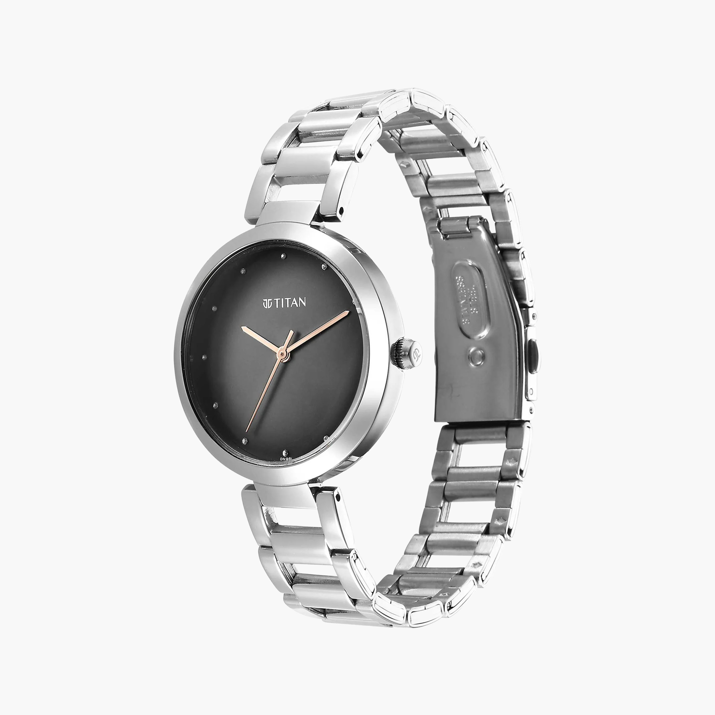 ساعة أنالوج فضية من الستانلس ستيل-women-watchesandjewellery-watches-image-3