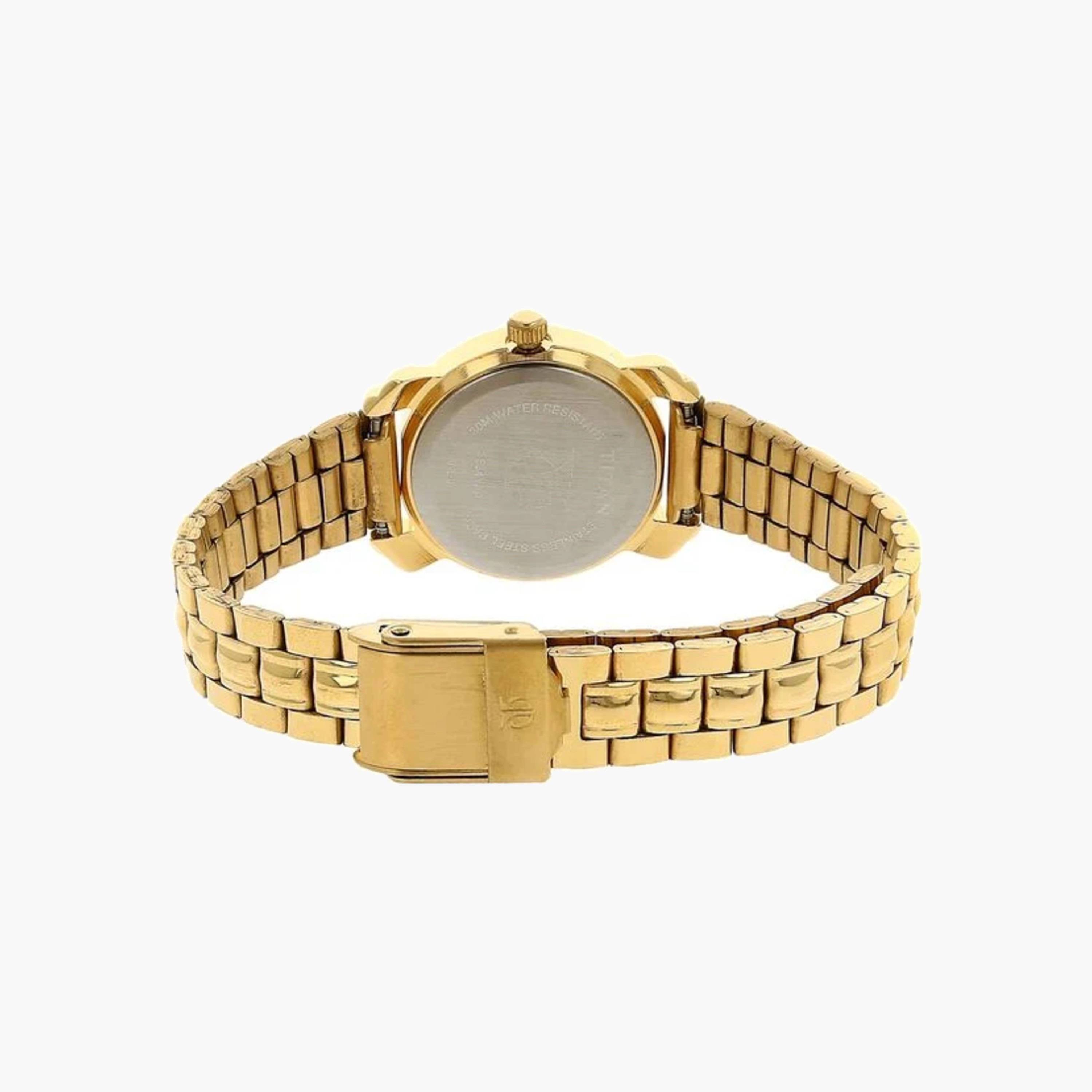 ساعة تيتان النسائية التناظرية ذات المينا الزهرية-women-watchesandjewellery-watches-image-2