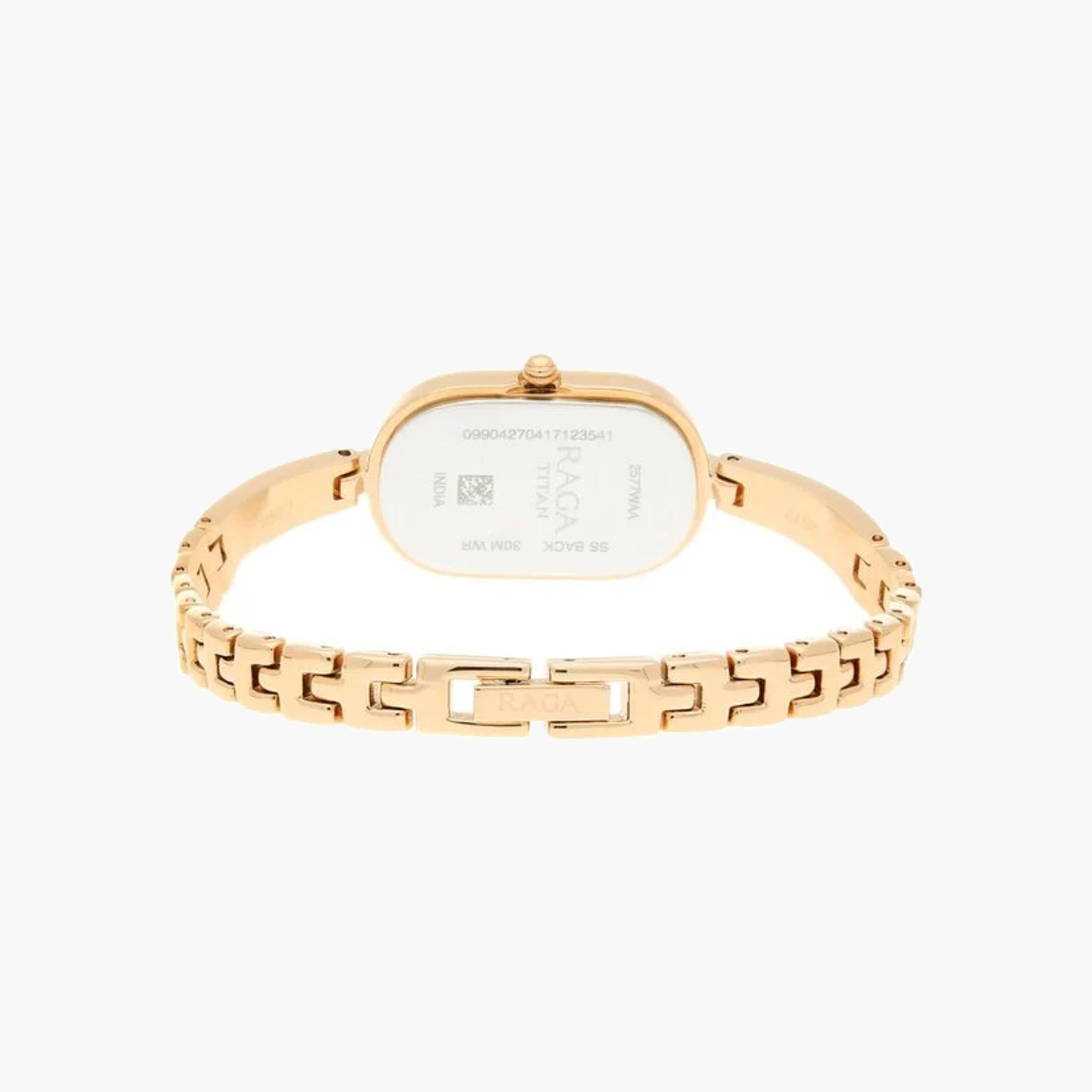 ساعة تيتان النسائية التناظرية ذات المينا البيضاوي-women-watchesandjewellery-watches-image-2